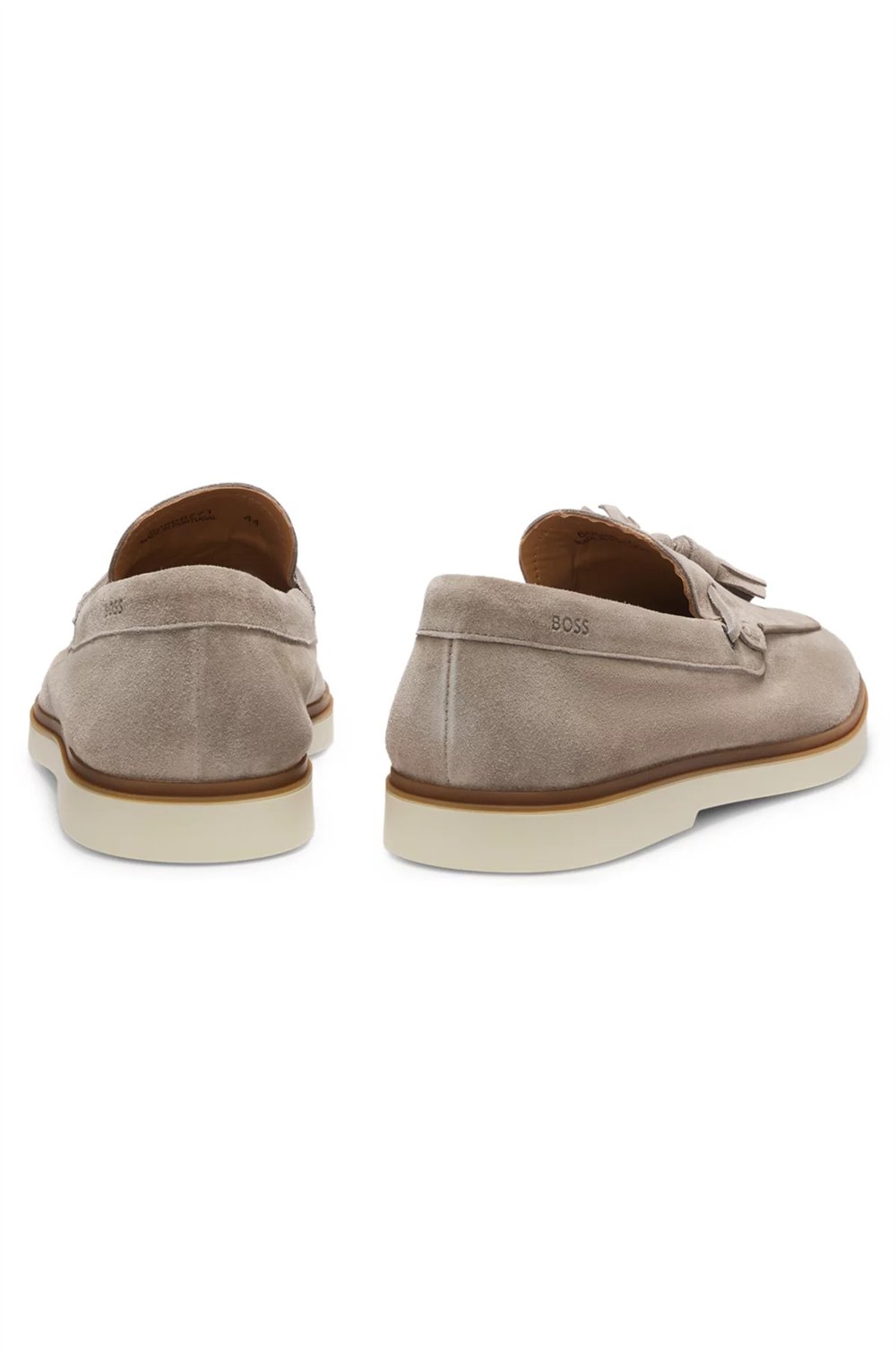 BOSS Hedley Loaf Sdts Erkek Loafer Bej