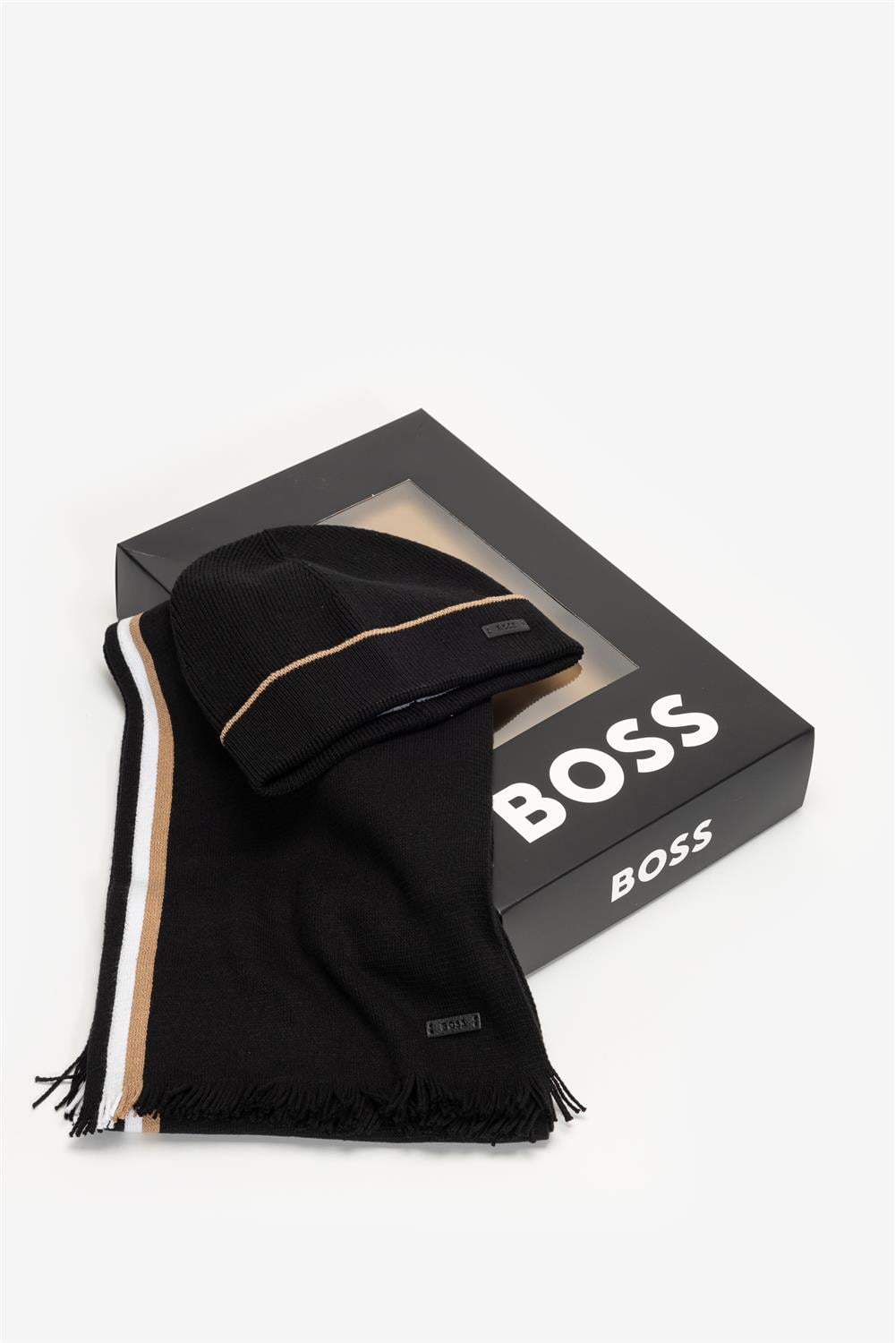 Boss Henzo SET Erkek Atkı+Bere