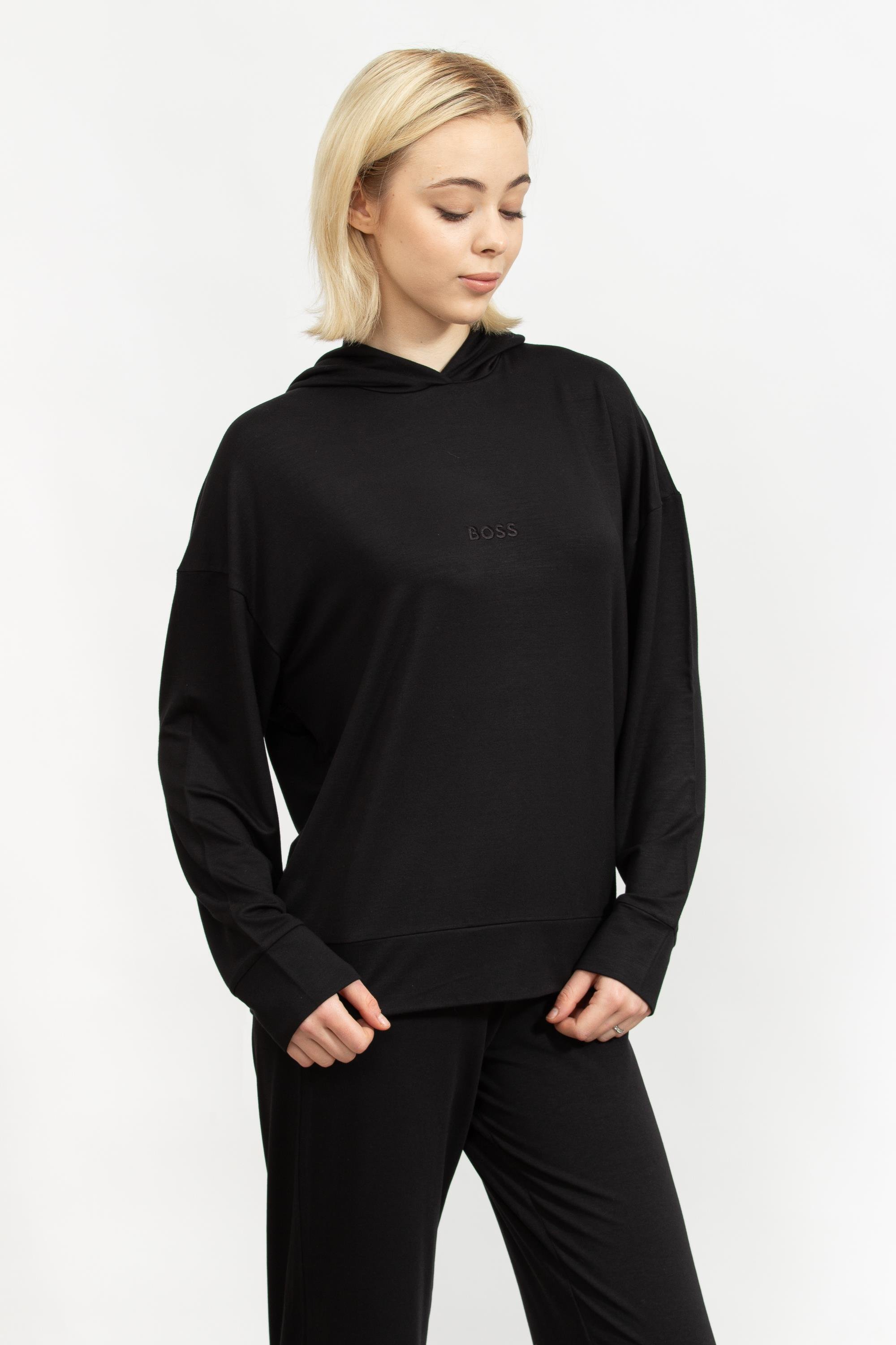 Boss Kadın Kapüşonlu Sweatshirt