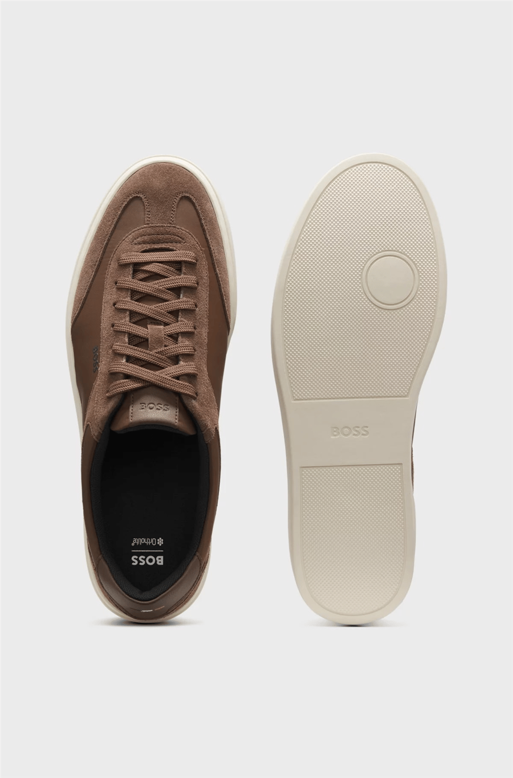 BOSS Kieran Tenn Sdnyn Erkek Sneaker Kahverengi