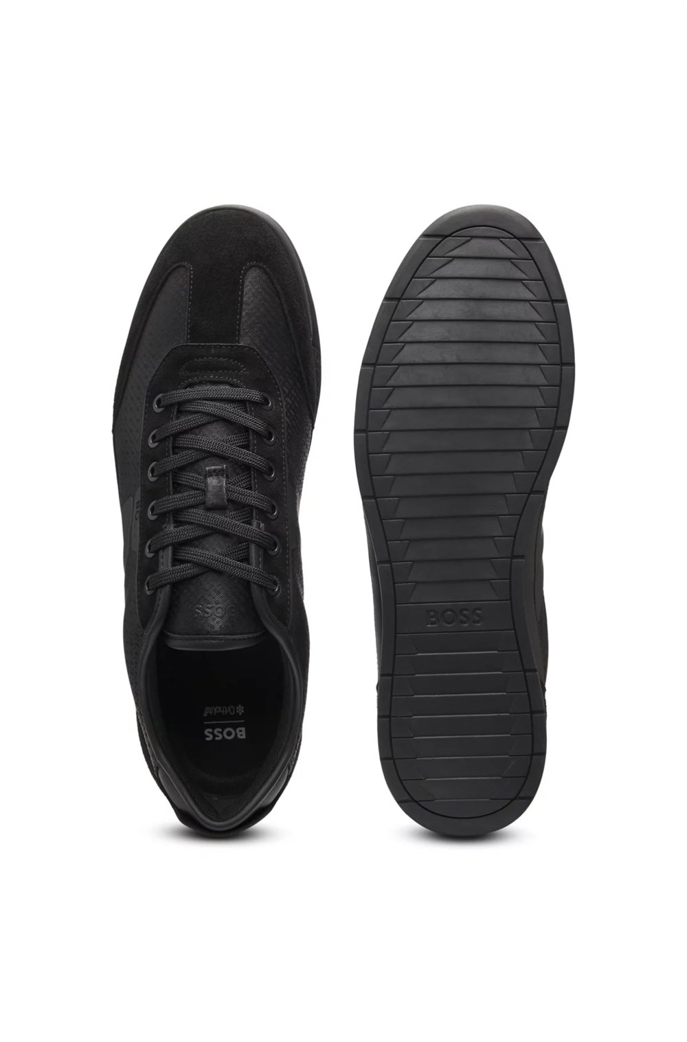 BOSS Nitan Lowp Nymn Erkek Sneaker Siyah
