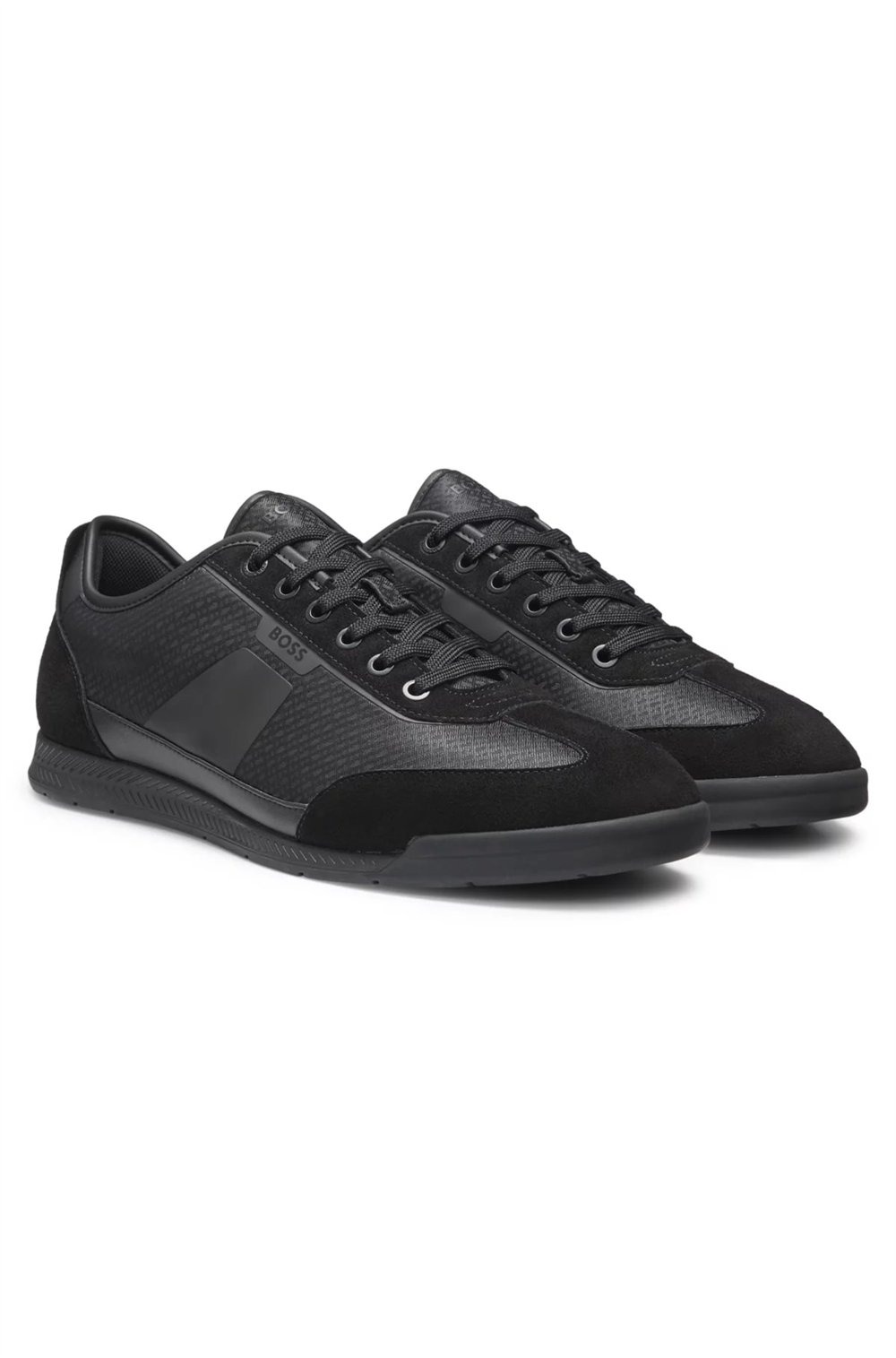 BOSS Nitan Lowp Nymn Erkek Sneaker Siyah