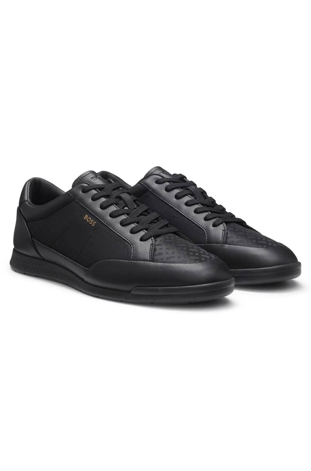BOSS Nitan Lowp Nymnal Erkek Sneaker Siyah