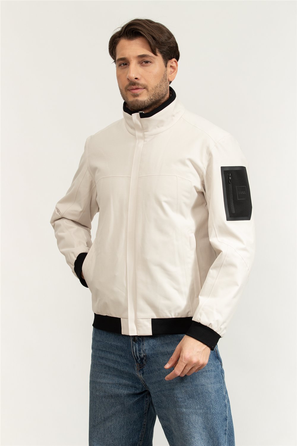 Boss OW Hexatech Erkek Bomber Mont