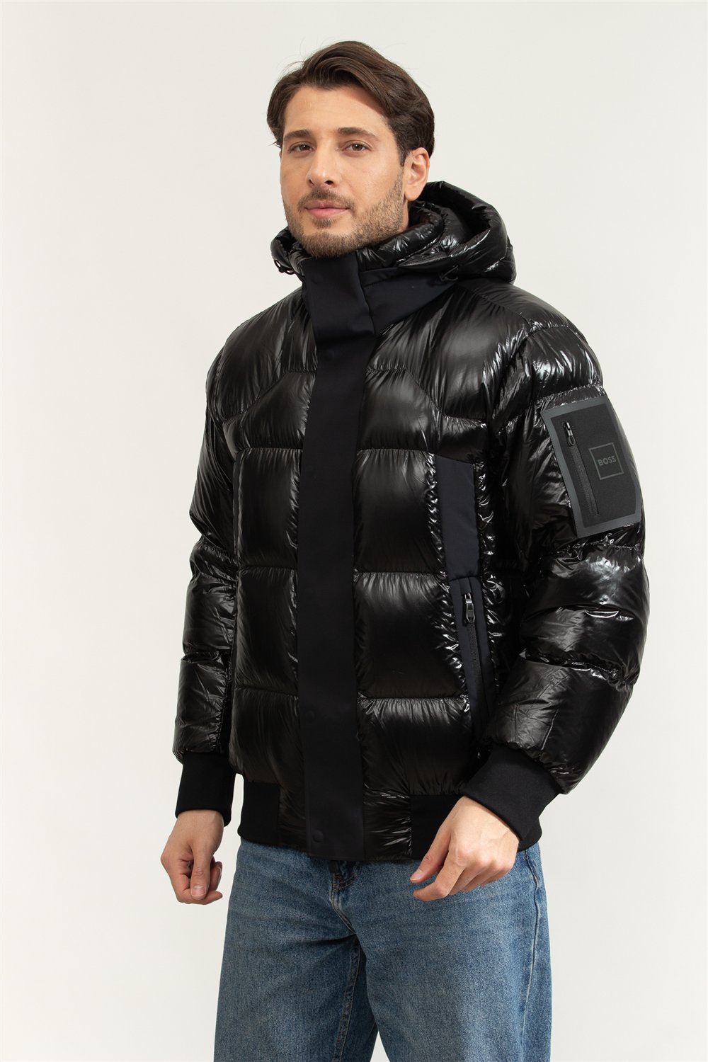 Boss OW Hysolite HD Erkek Bomber Mont