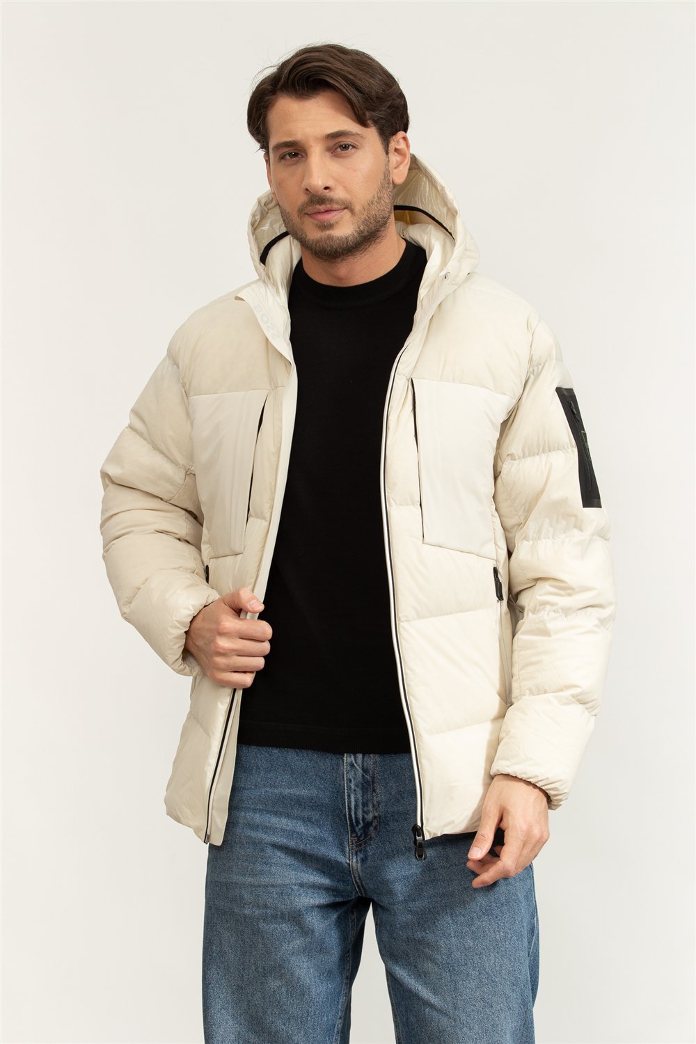 Boss OW Riplite Puffer HD Erkek Şişme Mont