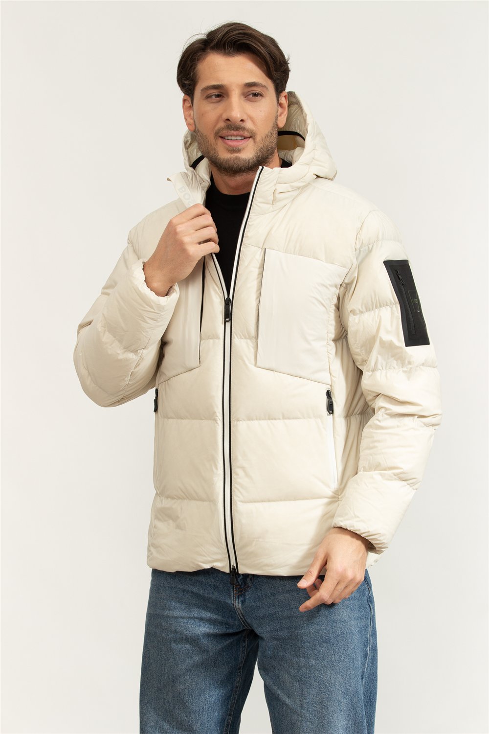 Boss OW Riplite Puffer HD Erkek Şişme Mont