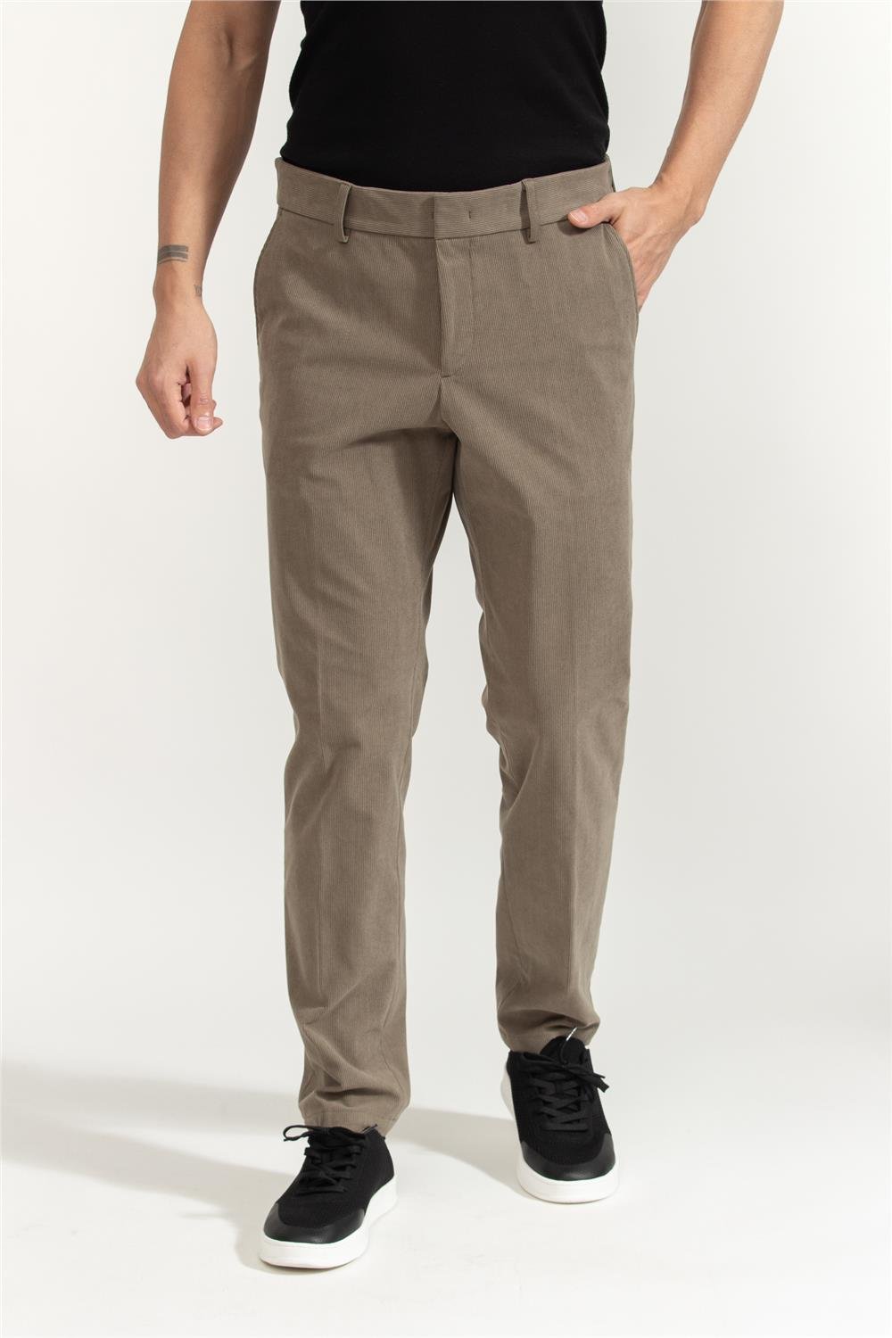 Boss P-Genius-CW-WG-252F Erkek Kadife Pantolon