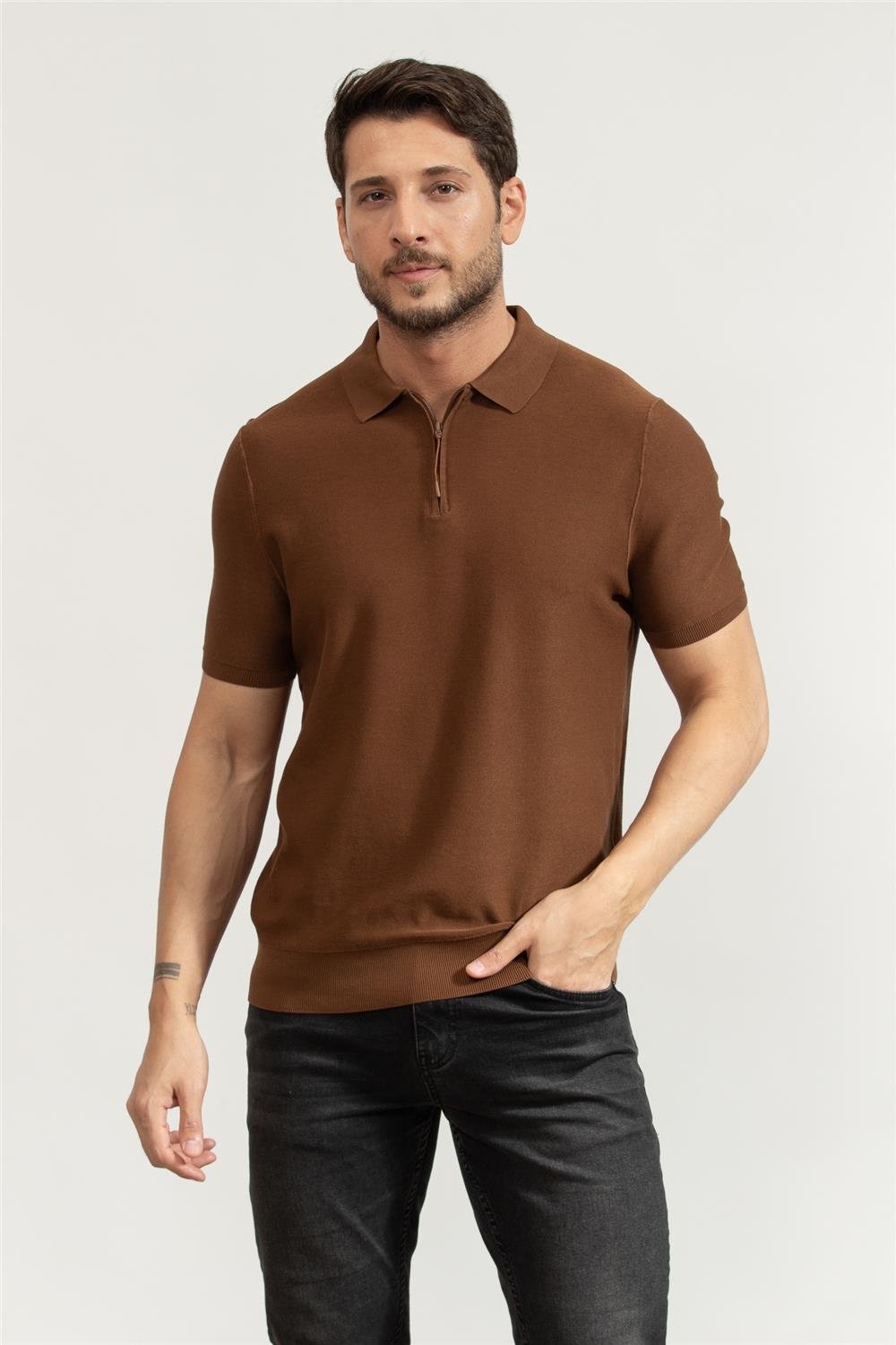 BOSS P-Imartino Erkek Triko