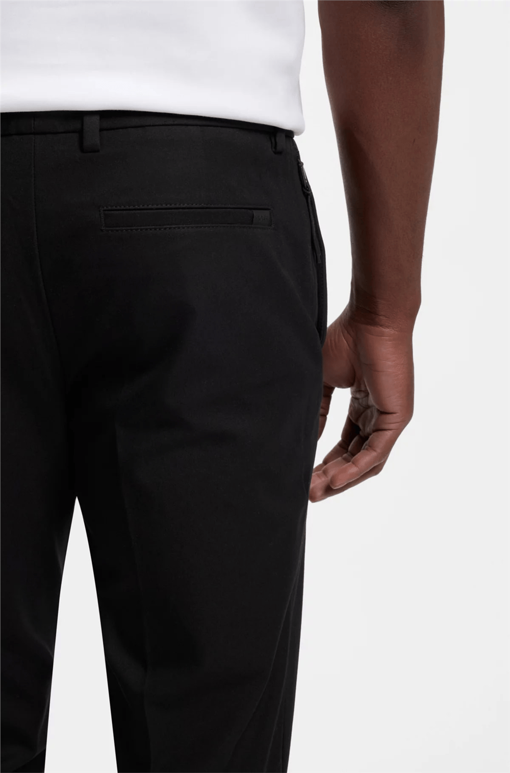 BOSS P Kaiton1 Zip Erkek Pantolon Siyah