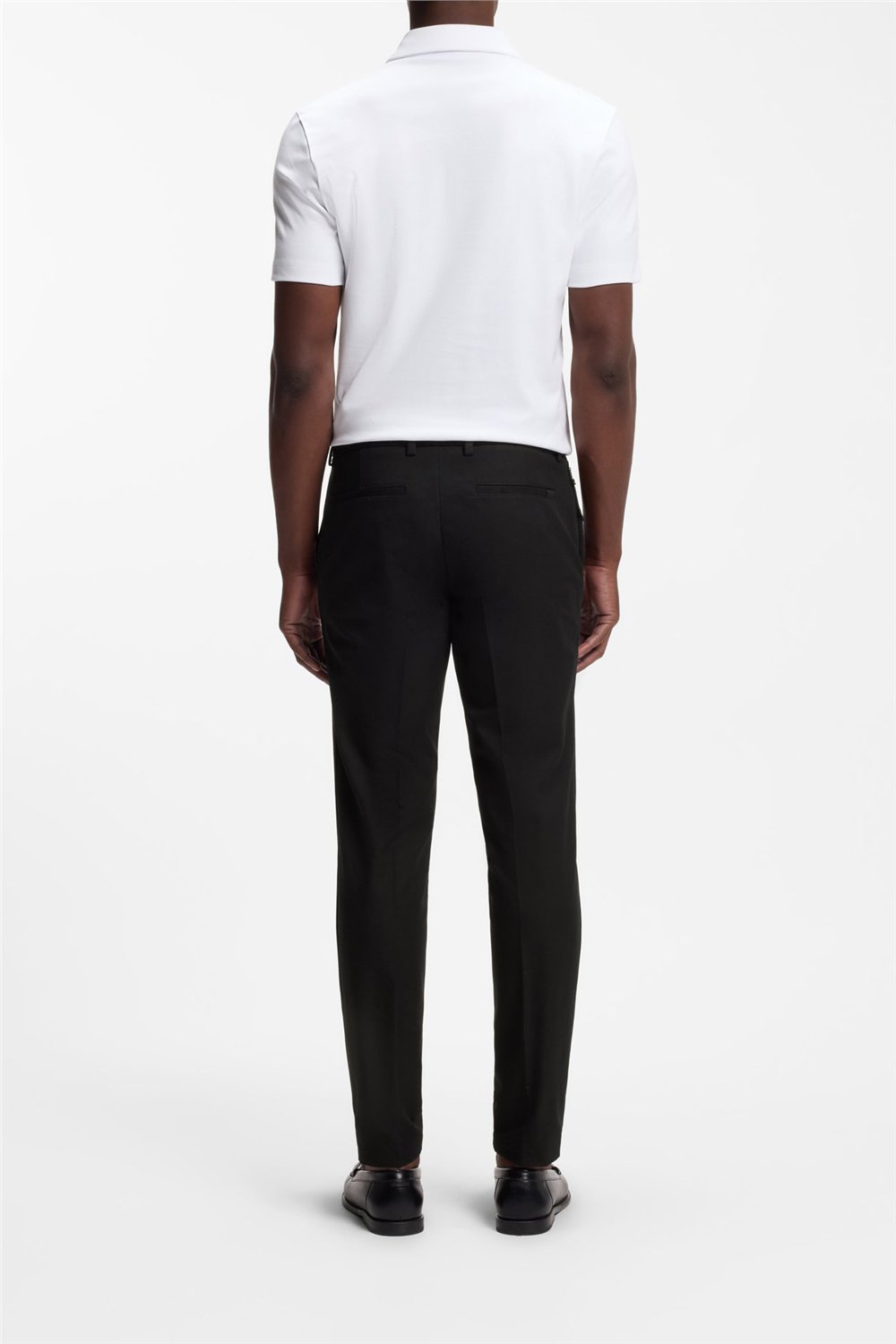 BOSS P-Kaiton1-Zip Erkek Pantolon Siyah