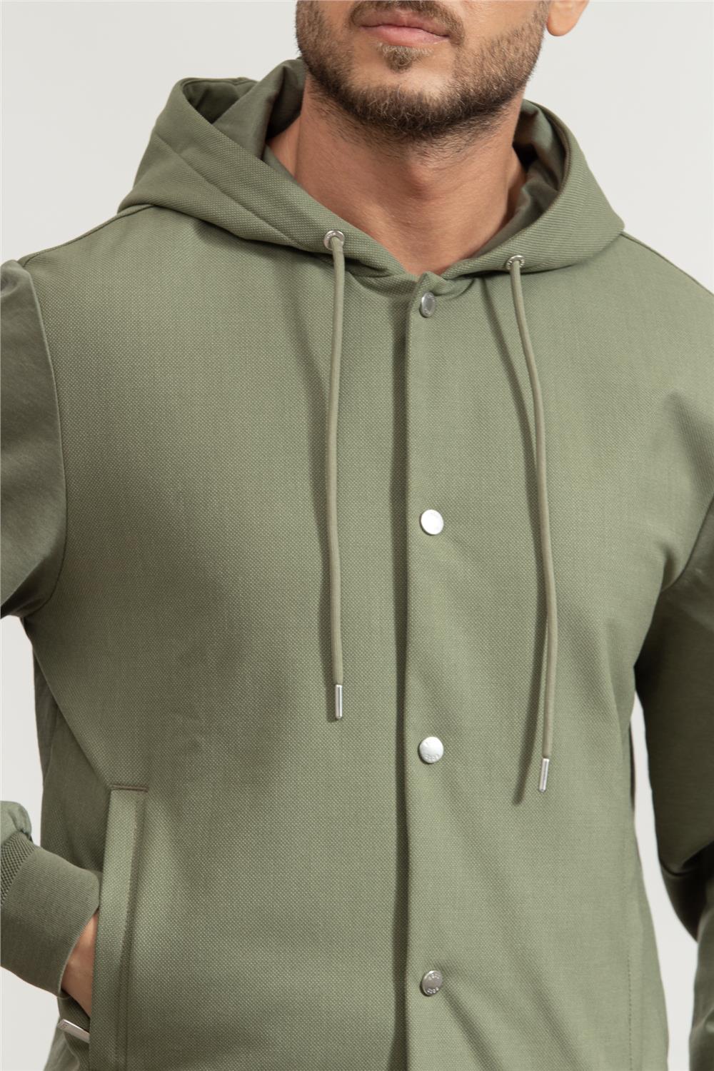 BOSS P-Steele Erkek Kapüşonlu Sweatshirt