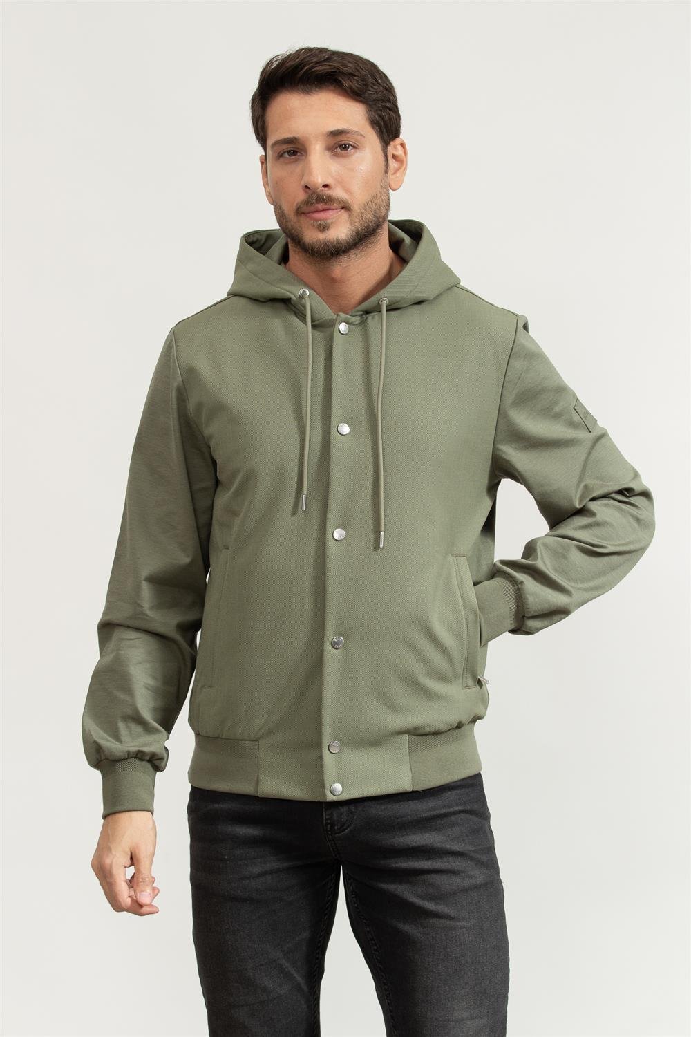 BOSS P-Steele Erkek Kapüşonlu Sweatshirt