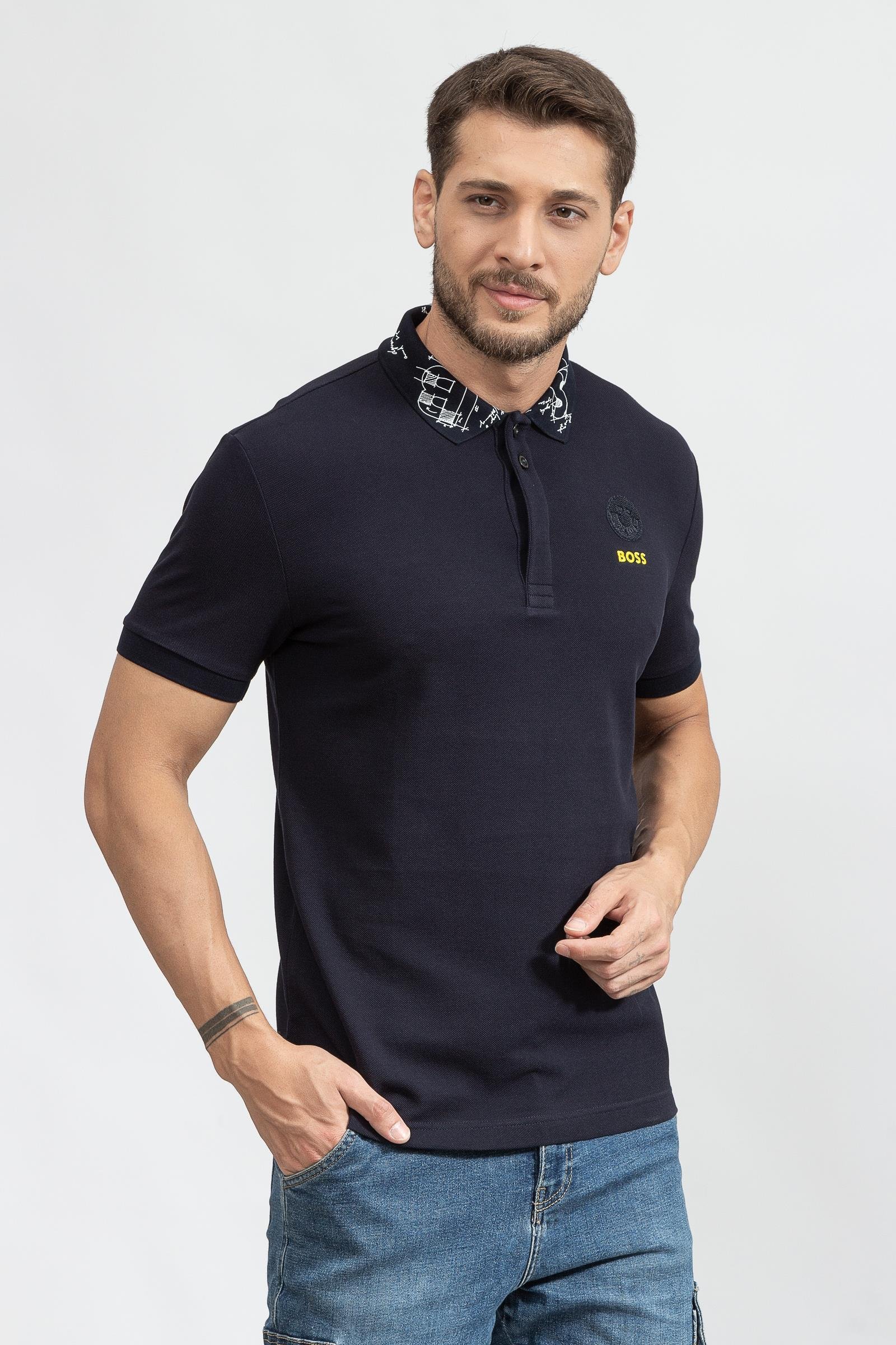 Boss Paddyart Erkek Polo Yaka T-Shirt