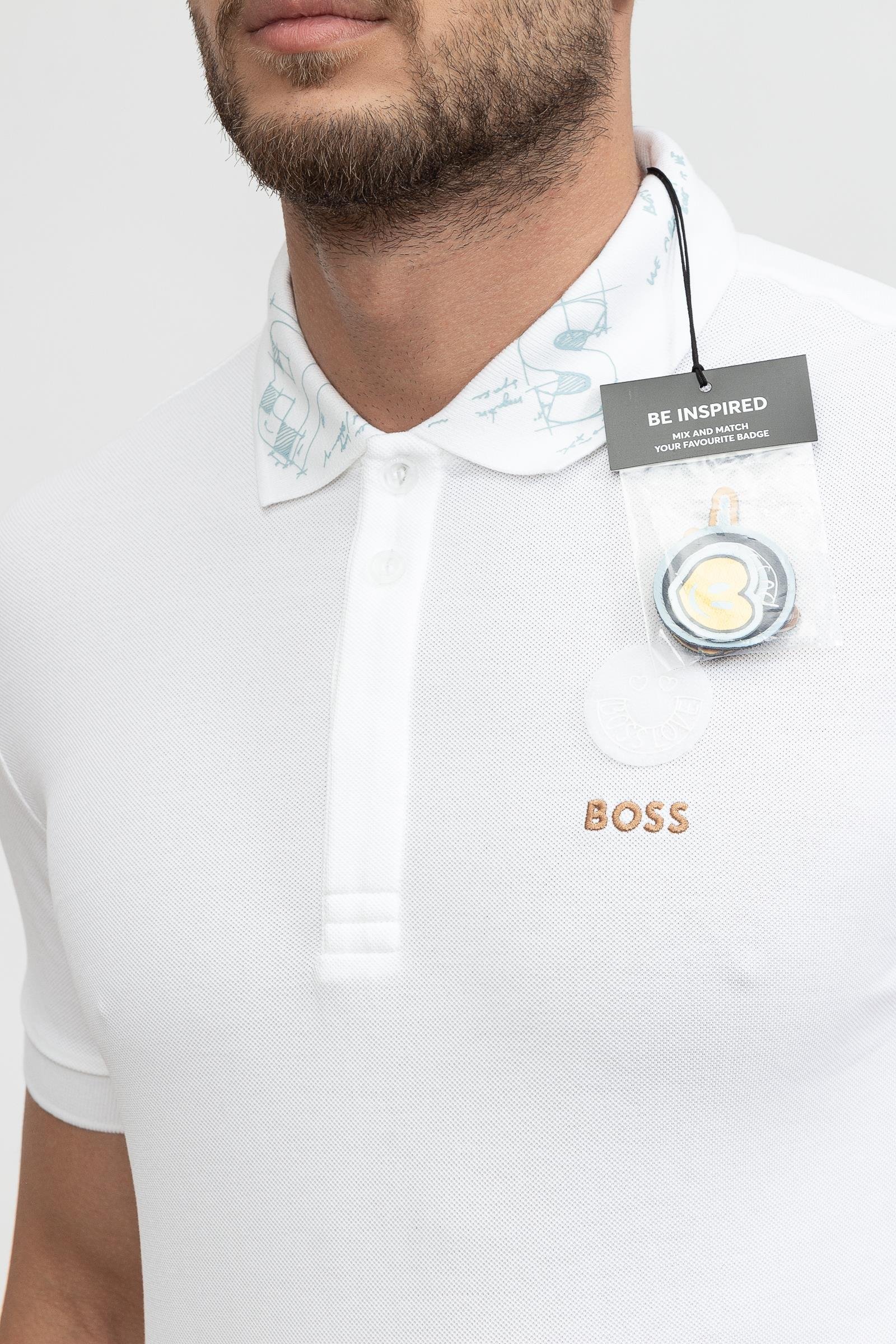 Boss Paddyart Erkek Polo Yaka T-Shirt