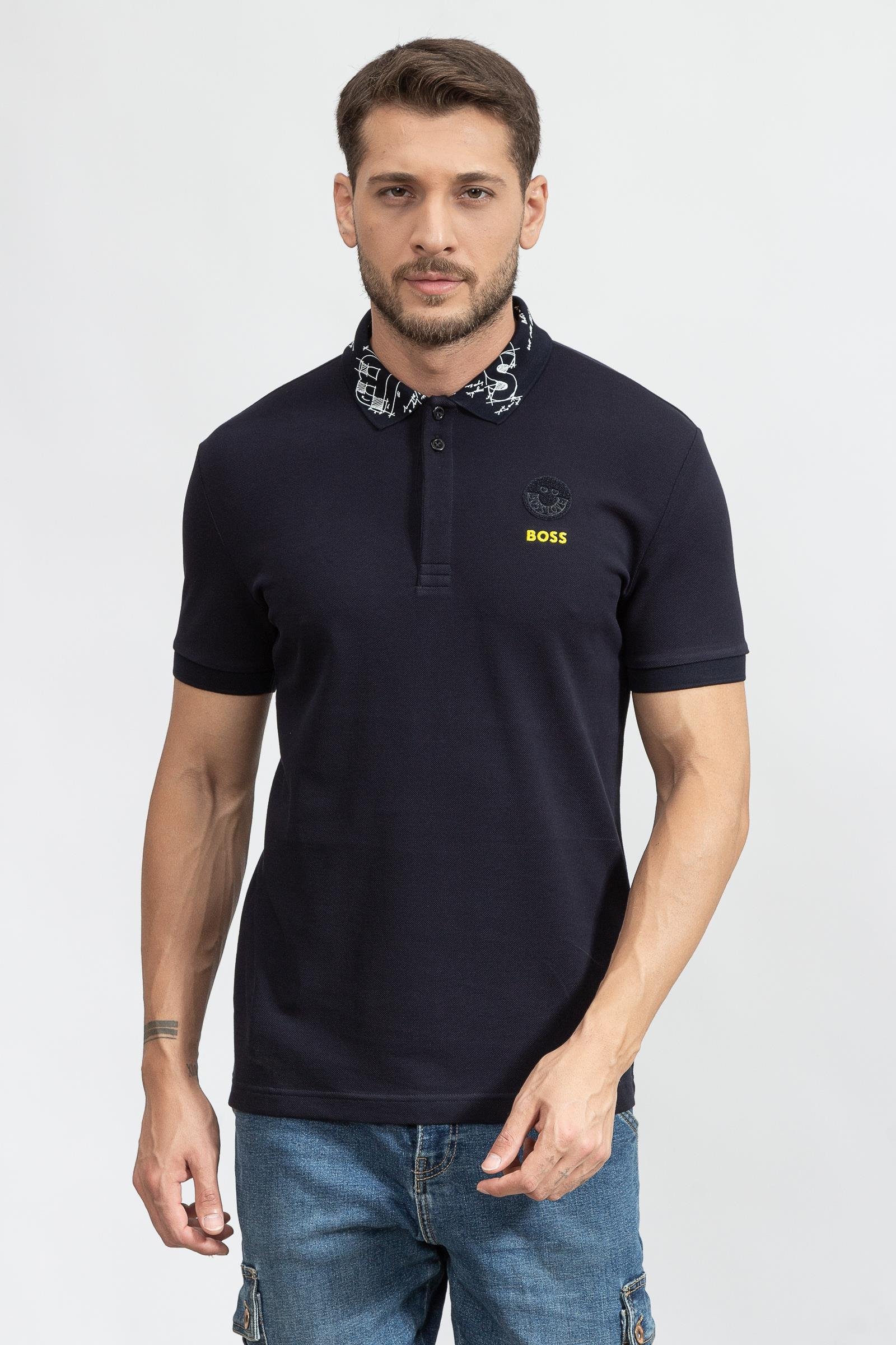 Boss Paddyart Erkek Polo Yaka T-Shirt