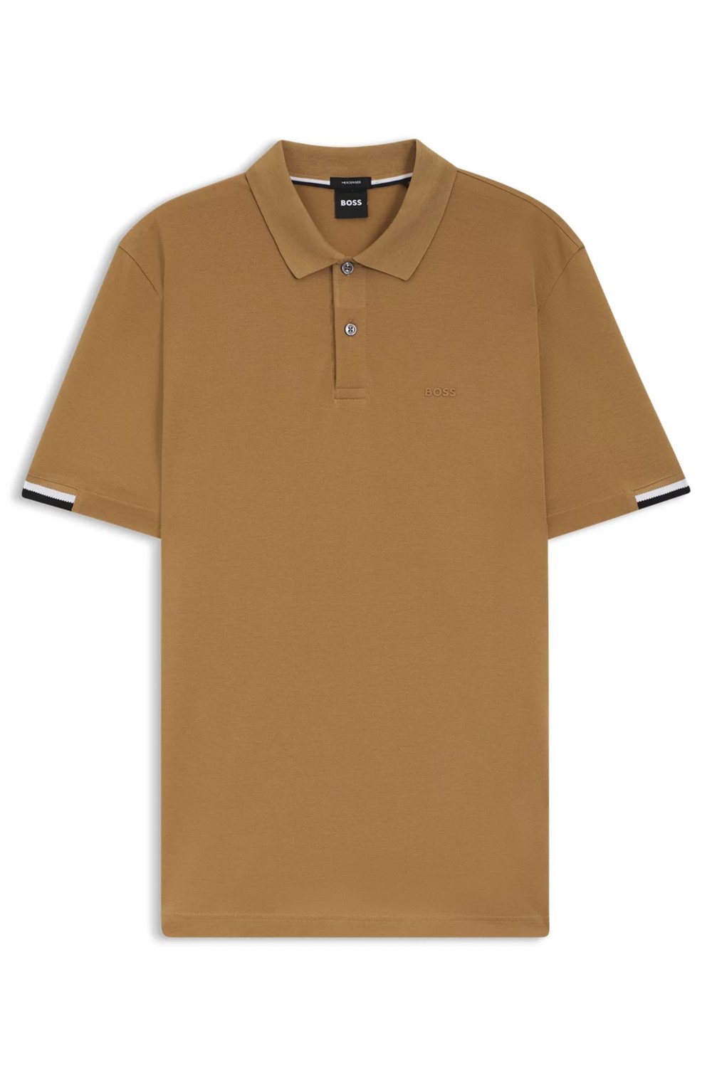 Boss Parlay Erkek Polo Yaka T-Shirt Bej