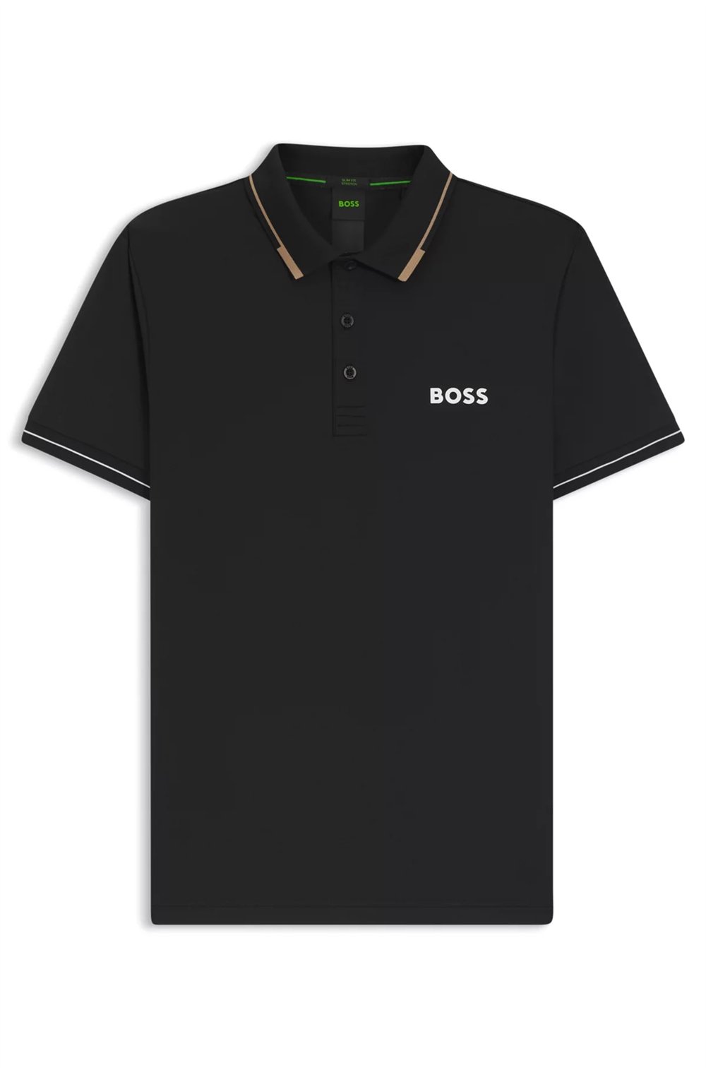 BOSS Paul Pro Erkek Polo Yaka T-Shirt Siyah