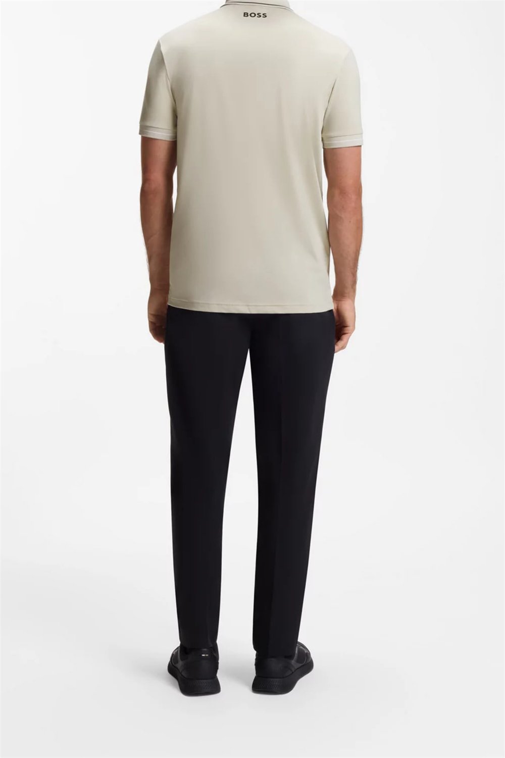 BOSS Paul Pro Erkek Polo Yaka T-Shirt Bej