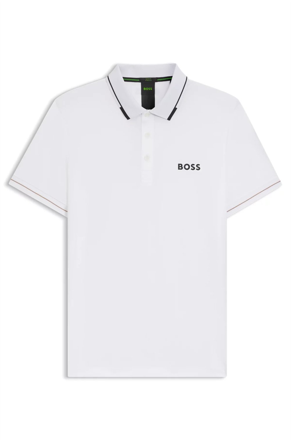 BOSS Paul Pro Erkek Polo Yaka T-Shirt Beyaz