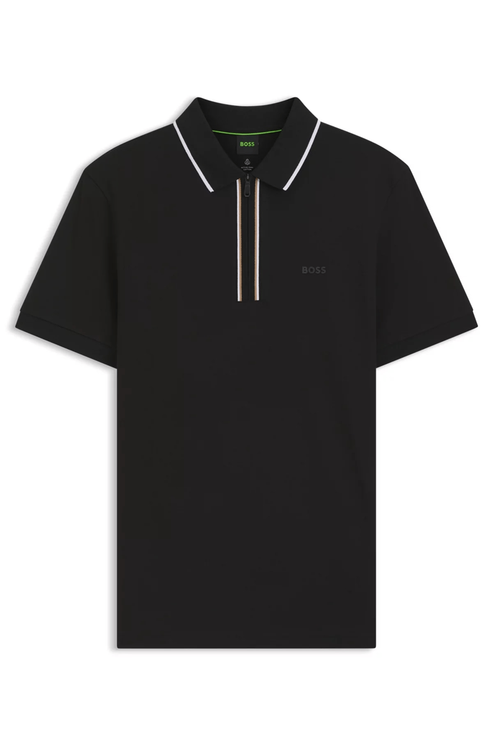 BOSS Philix GOC Erkek Polo Yaka T-Shirt Siyah