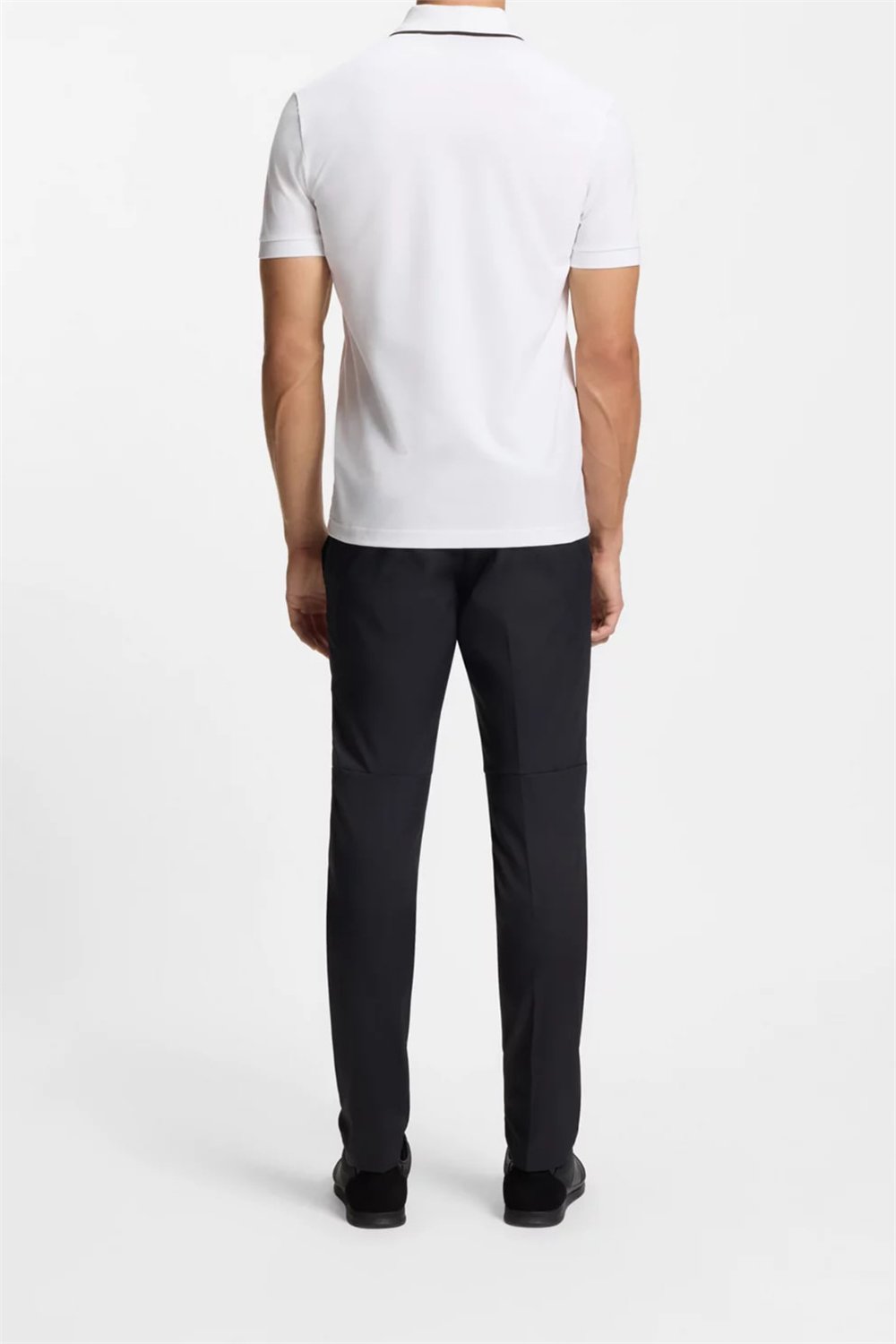 BOSS Philix GOC Erkek Polo Yaka T-Shirt Beyaz