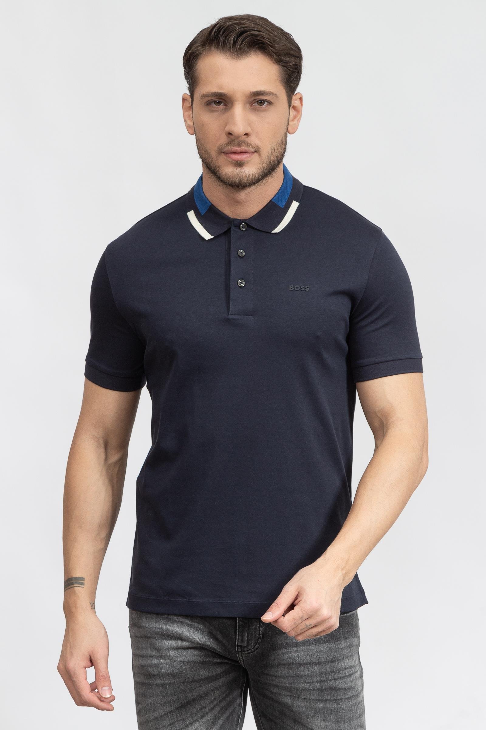 Boss Phillipson Erkek Polo Yaka T-Shirt