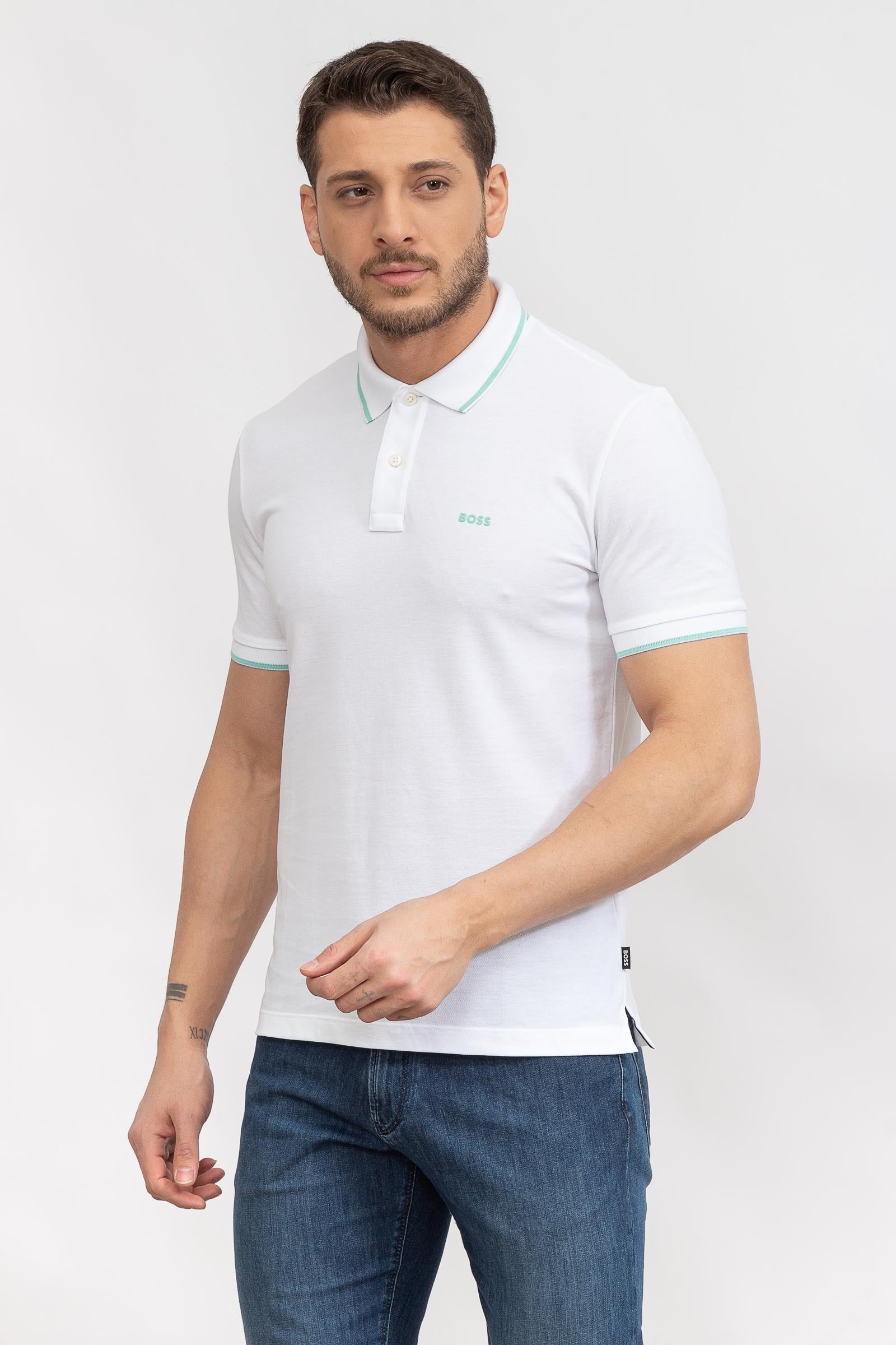 Boss Phillipson Erkek Polo Yaka T-Shirt