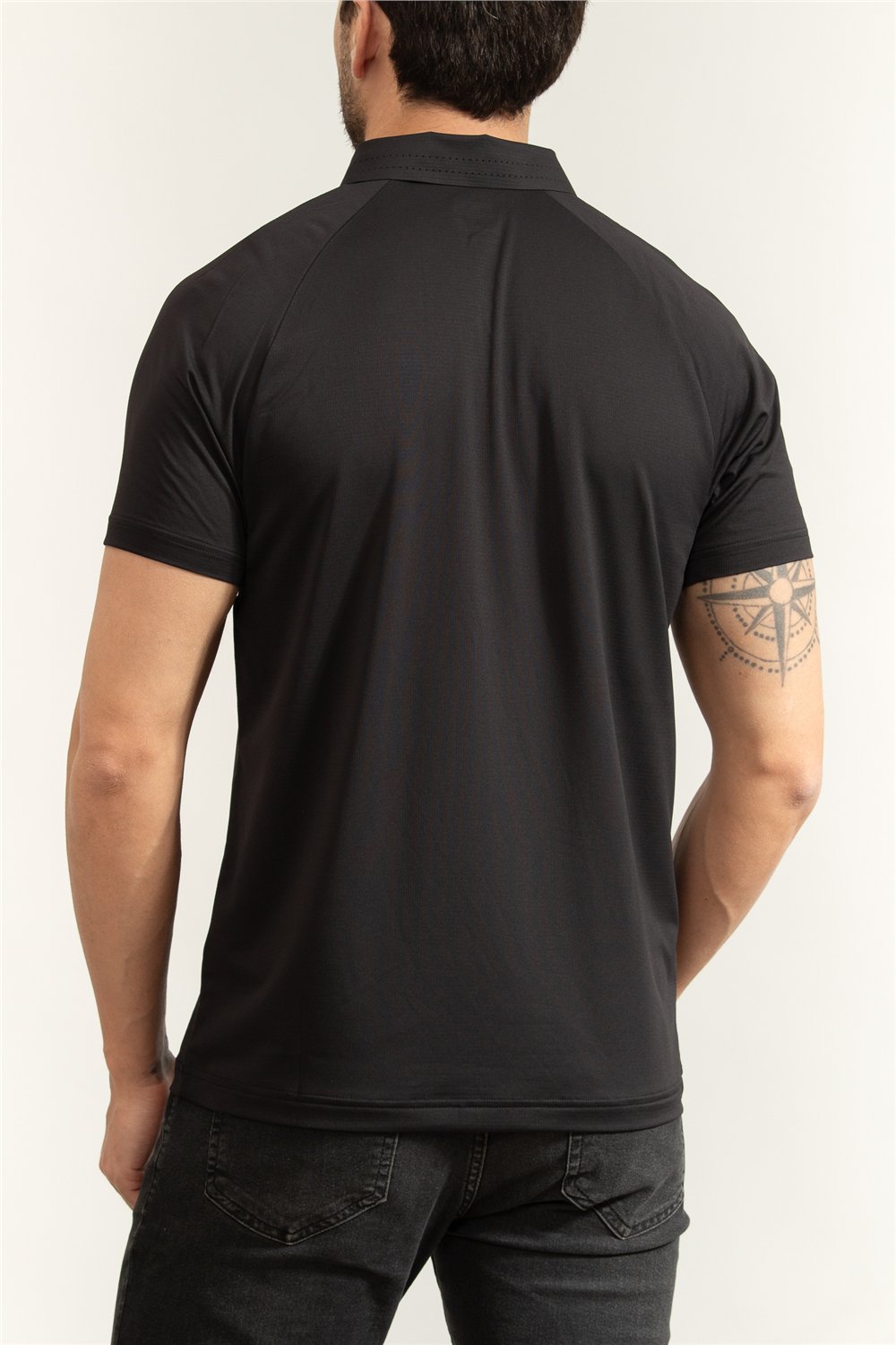 Boss Pl Goc Paddytech Erkek Polo Yaka T-Shirt Siyah