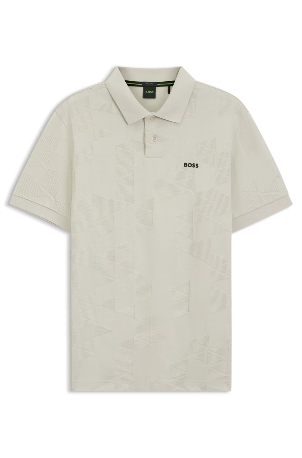 BOSS Pl Network Jq Pirax Erkek Polo Yaka T-Shirt Bej