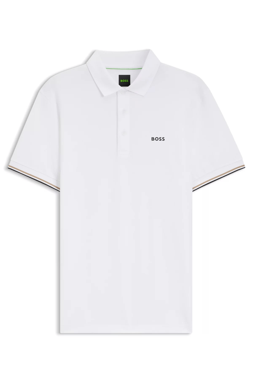 BOSS Pl Toc Game 1 Erkek Polo Yaka T-Shirt Beyaz