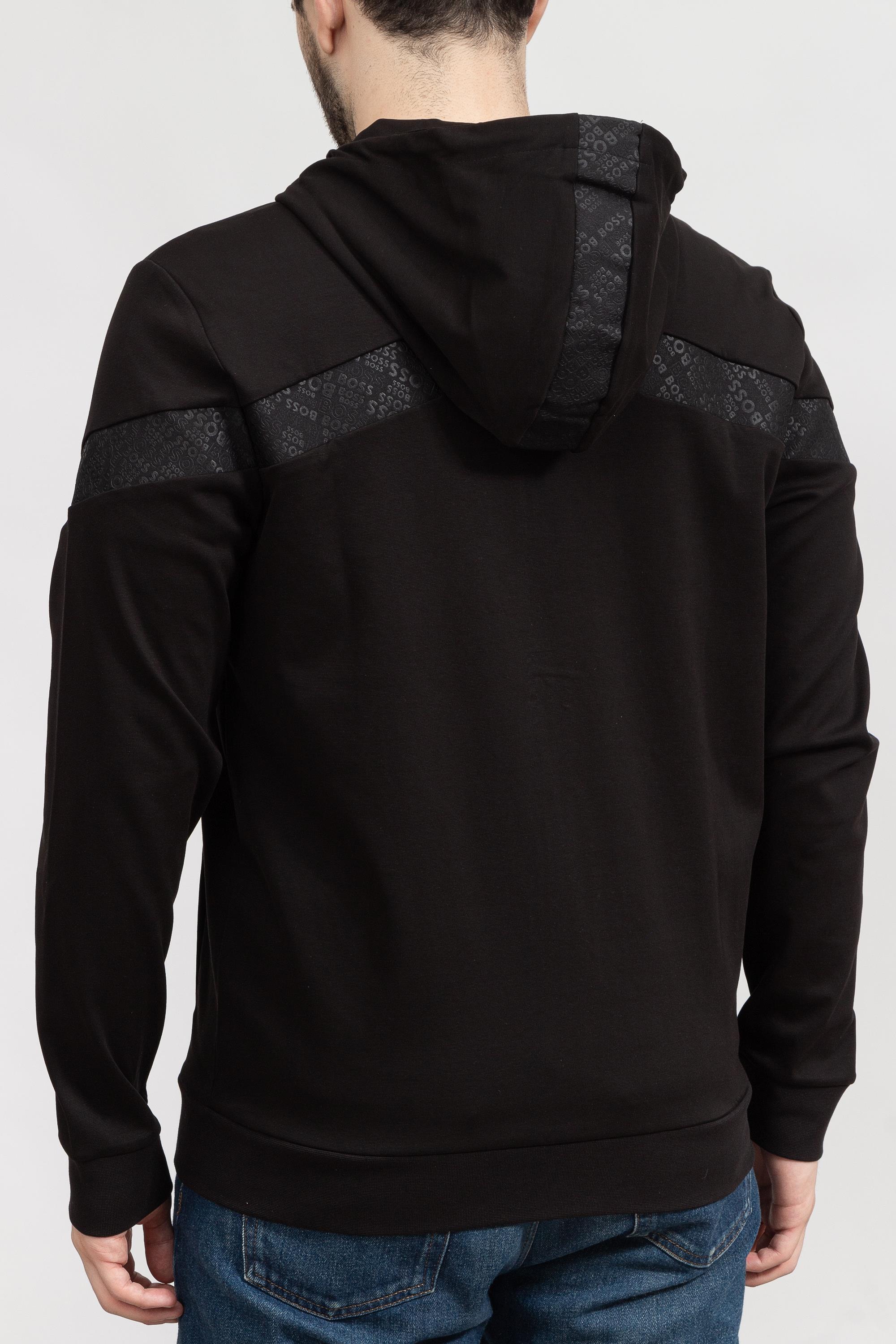 Boss Saggy Erkek Fermuarlı Sweatshirt