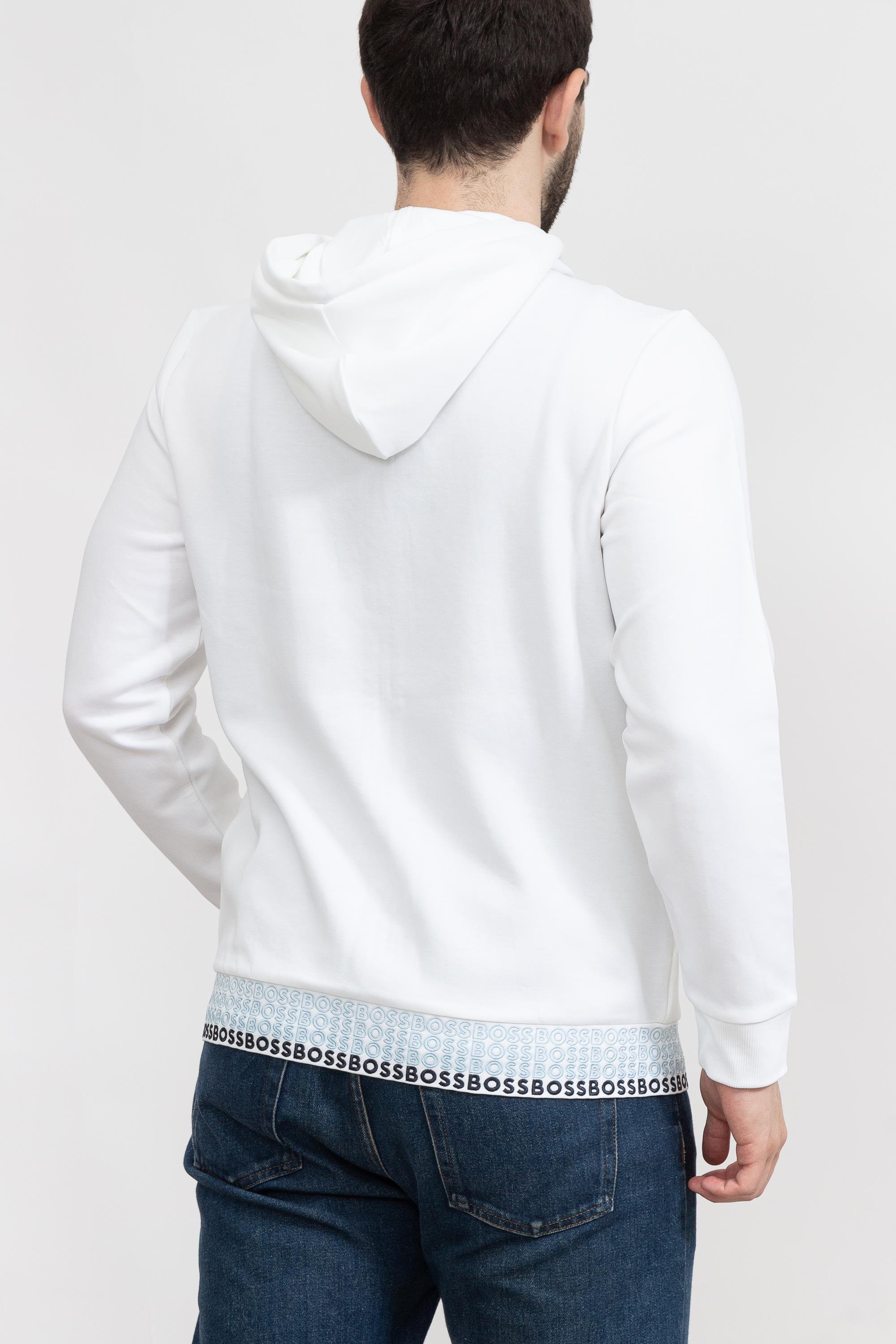 Boss Saggy Erkek Fermuarlı Sweatshirt