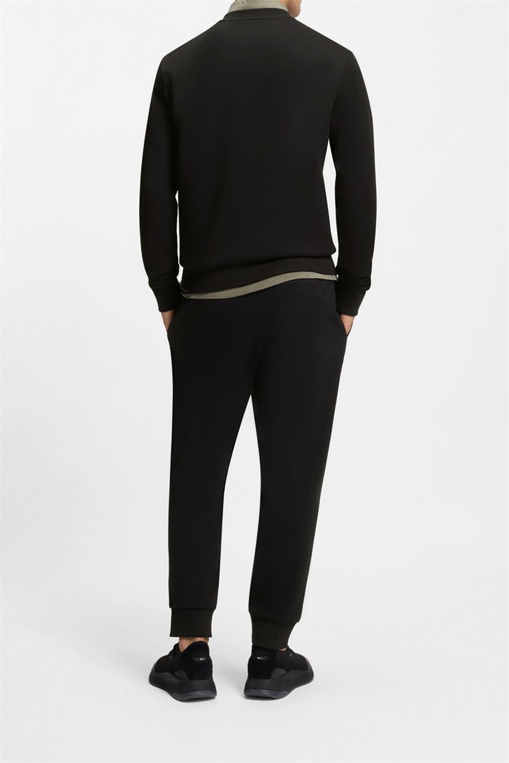 Boss Salbo Erkek Bisiklet Yaka Sweatshirt