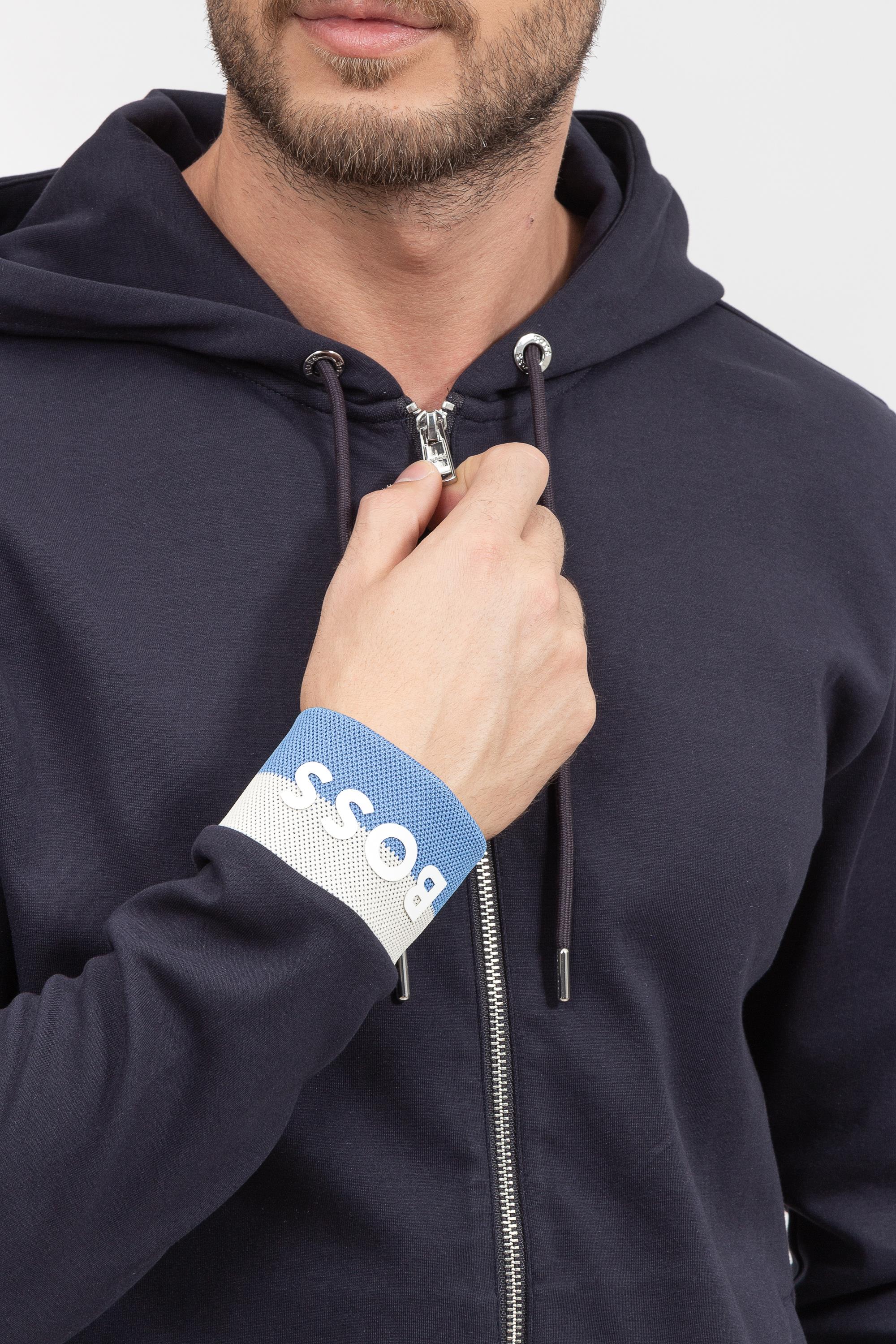 Boss Seeger Erkek Fermuarlı Sweatshirt