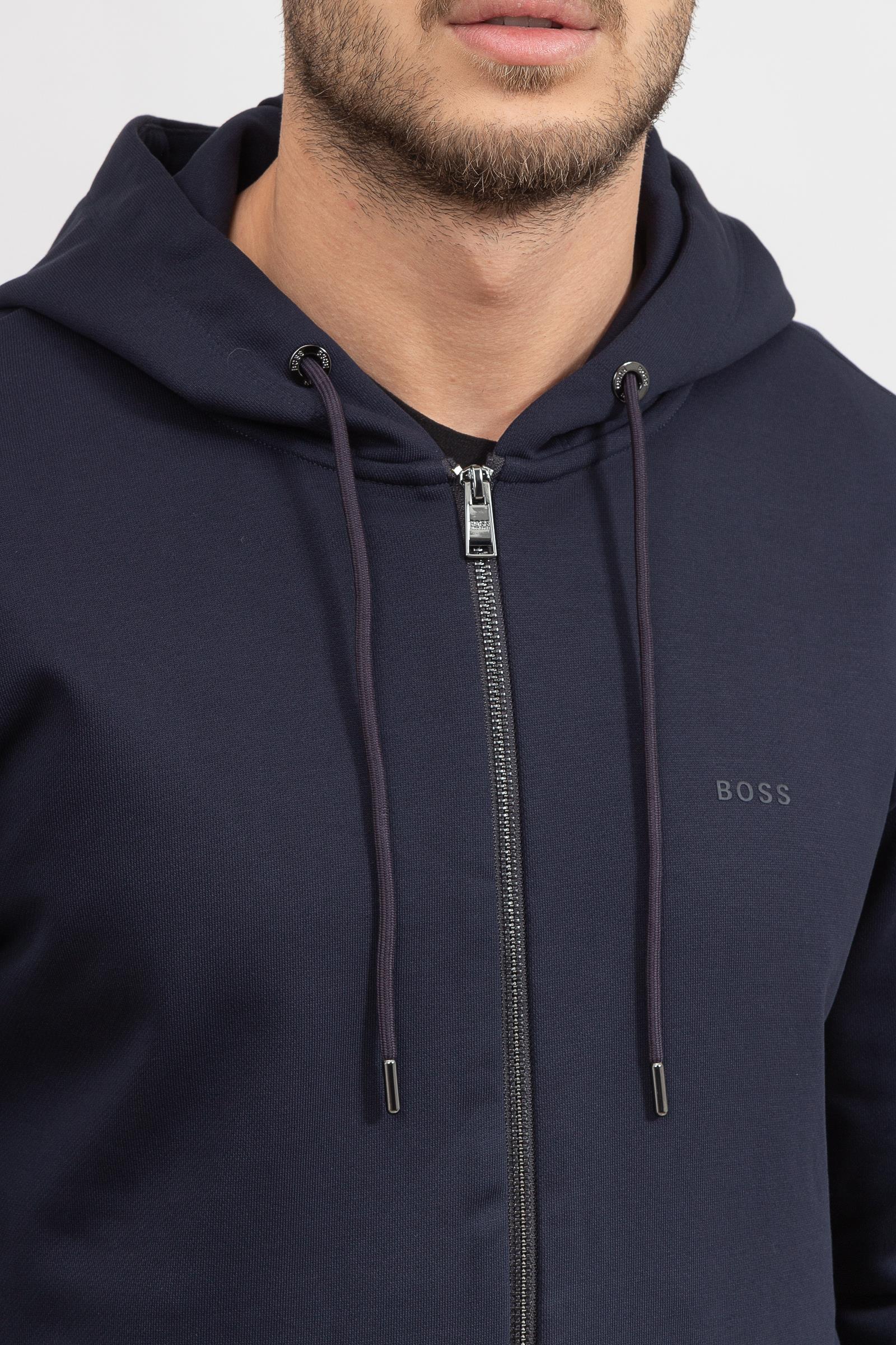 Boss Seeger Erkek Fermuarlı Sweatshirt