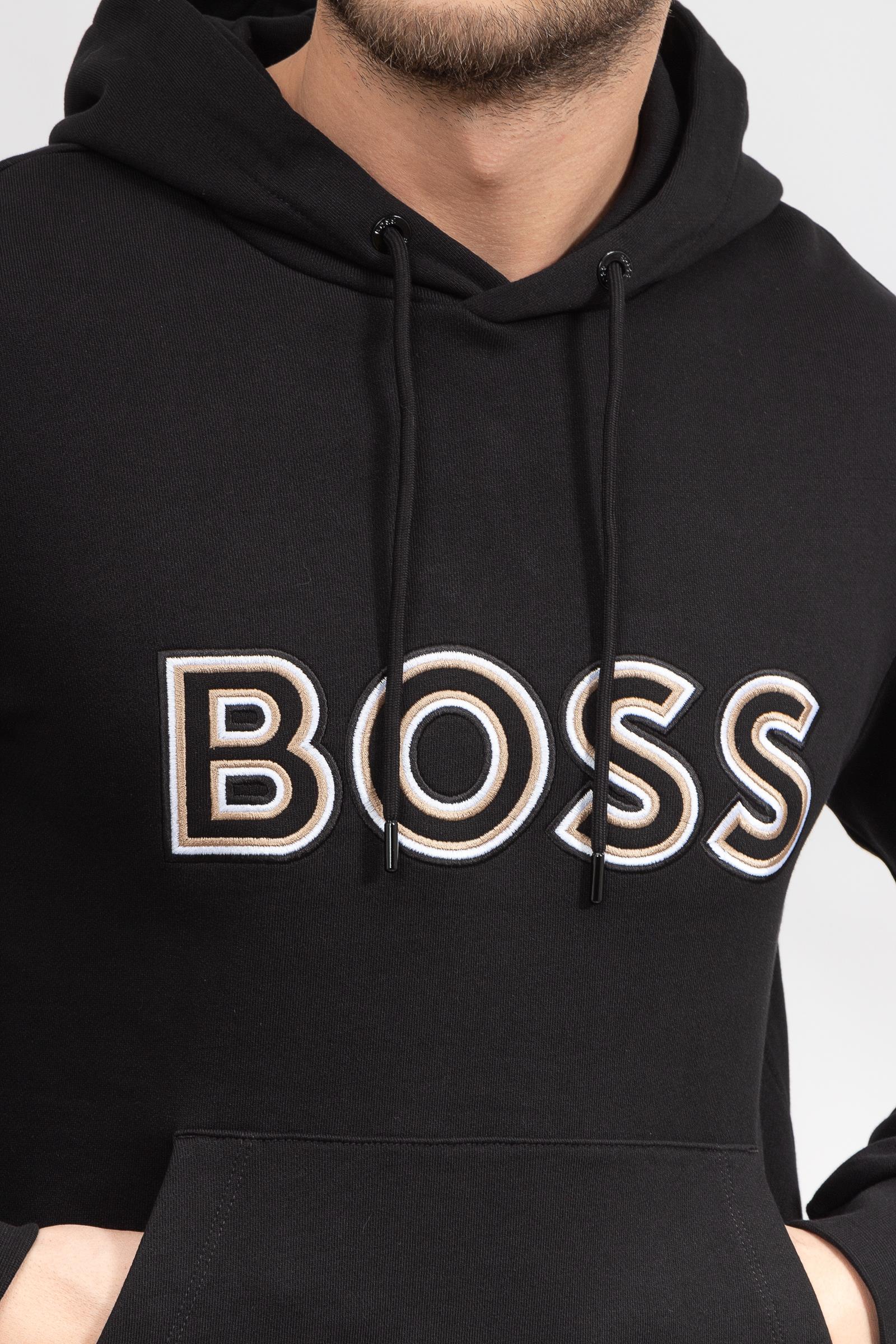 Boss Seeger Erkek Kapüşonlu Sweatshirt