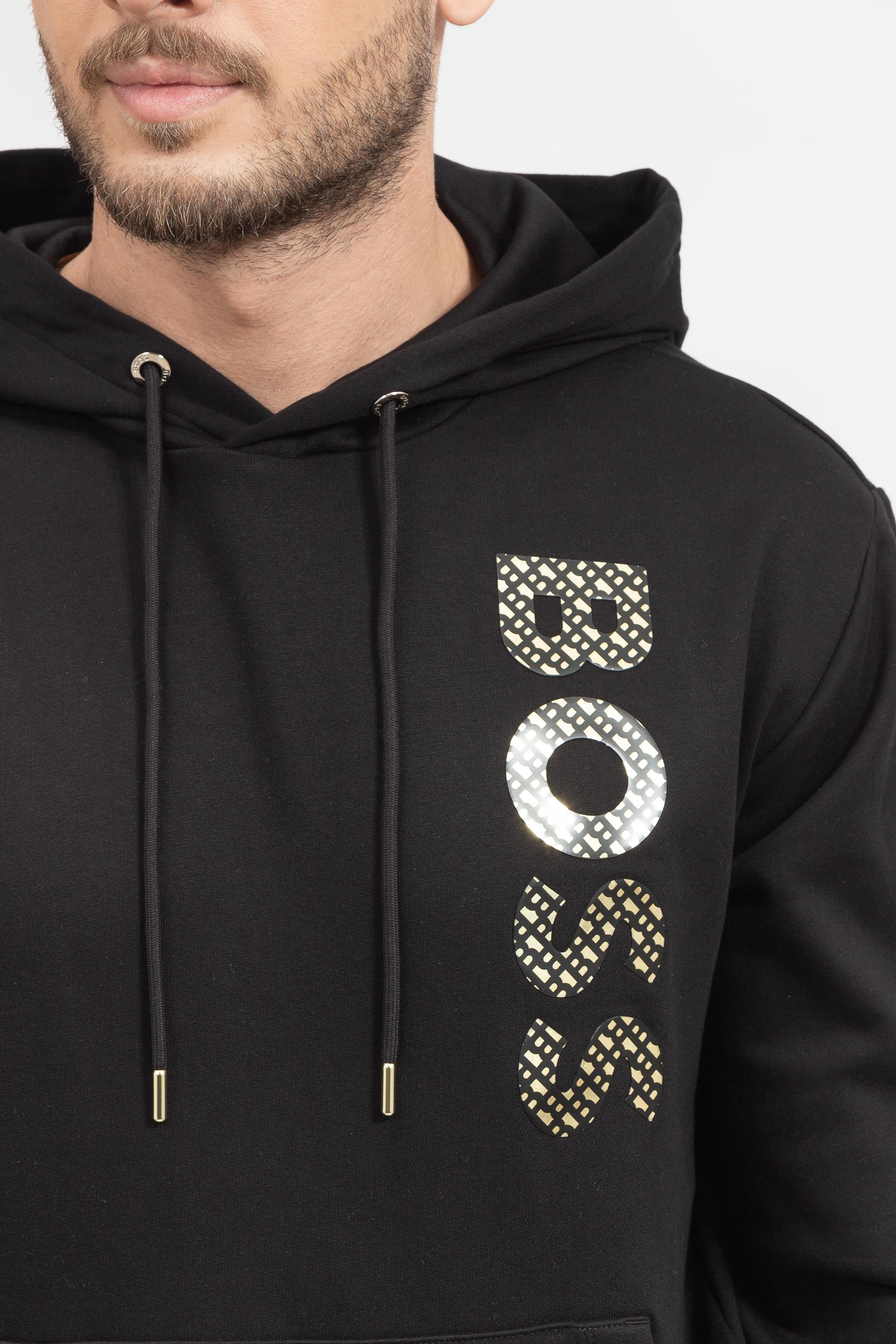 Boss Seeger Erkek Kapüşonlu Sweatshirt