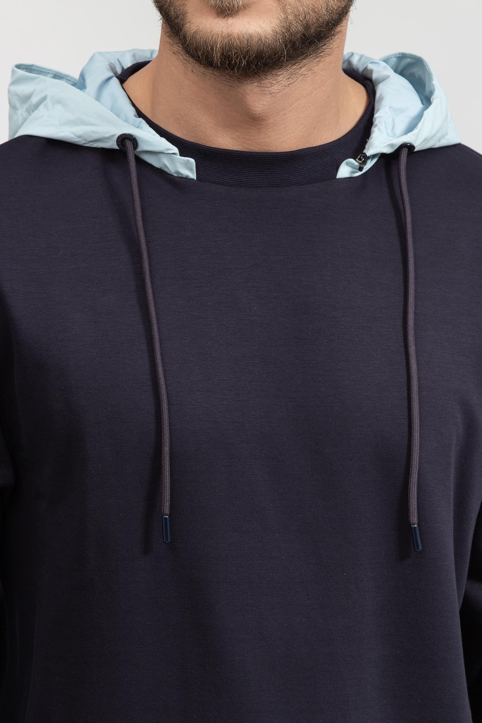 Boss Seeger Erkek Kapüşonlu Sweatshirt
