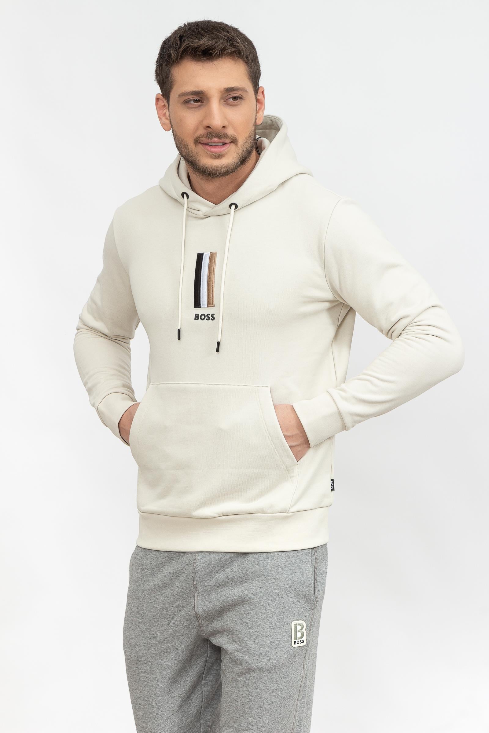 Boss Seeger Erkek Kapüşonlu Sweatshirt