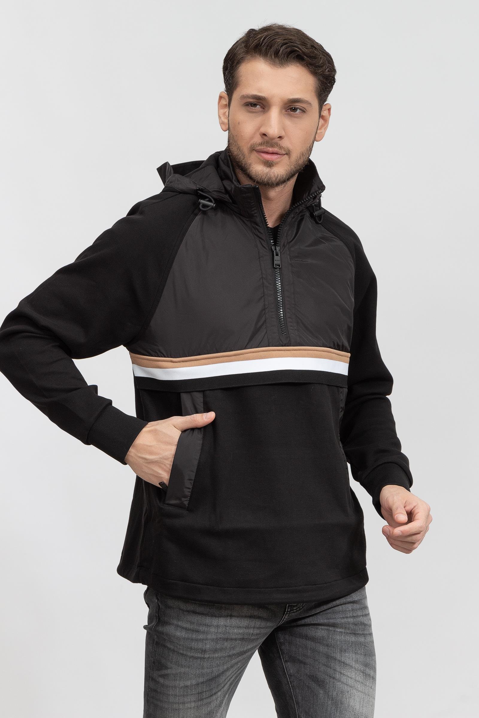 Boss Seeger Erkek Kapüşonlu Sweatshirt