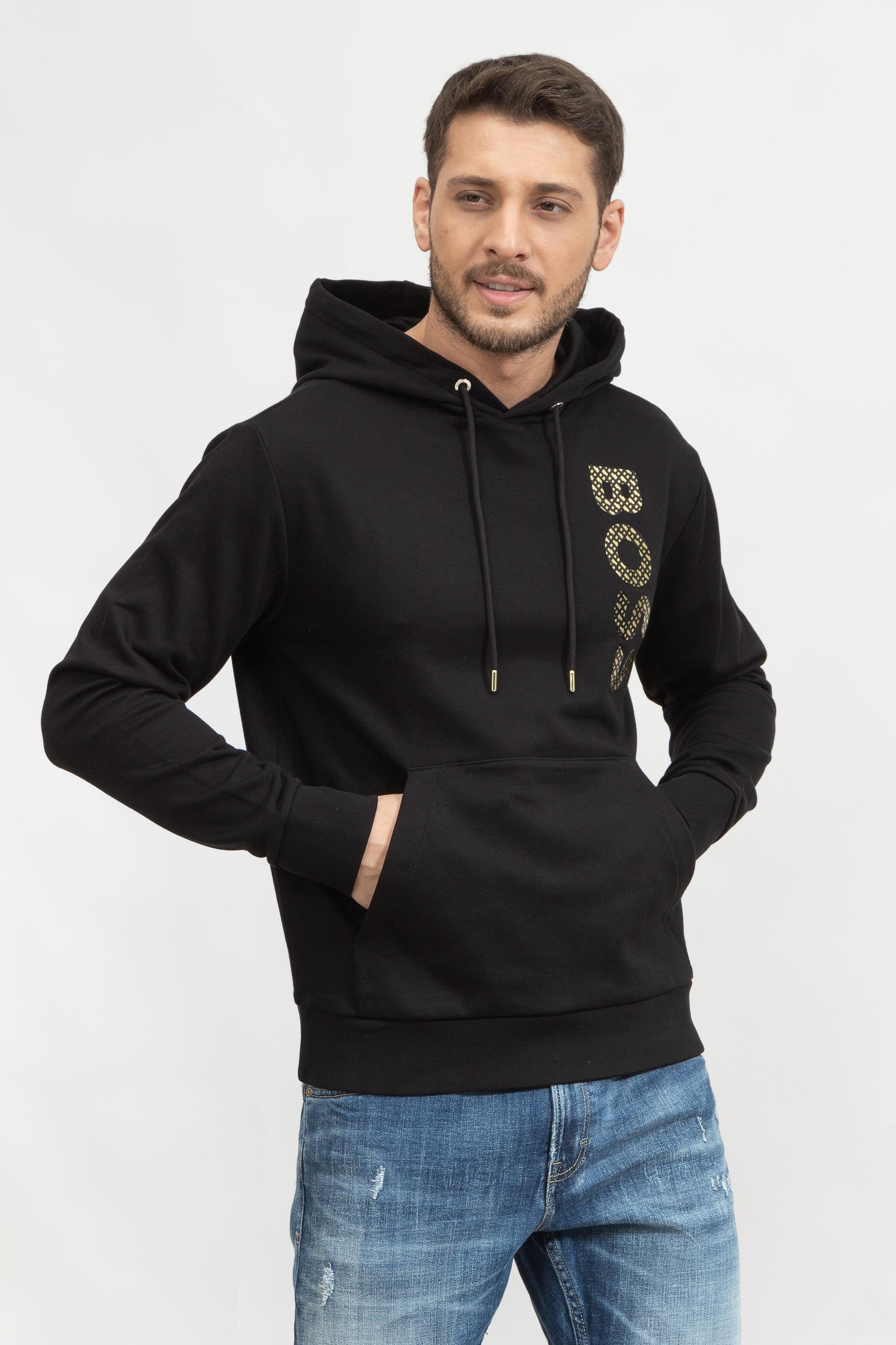 Boss Seeger Erkek Kapüşonlu Sweatshirt