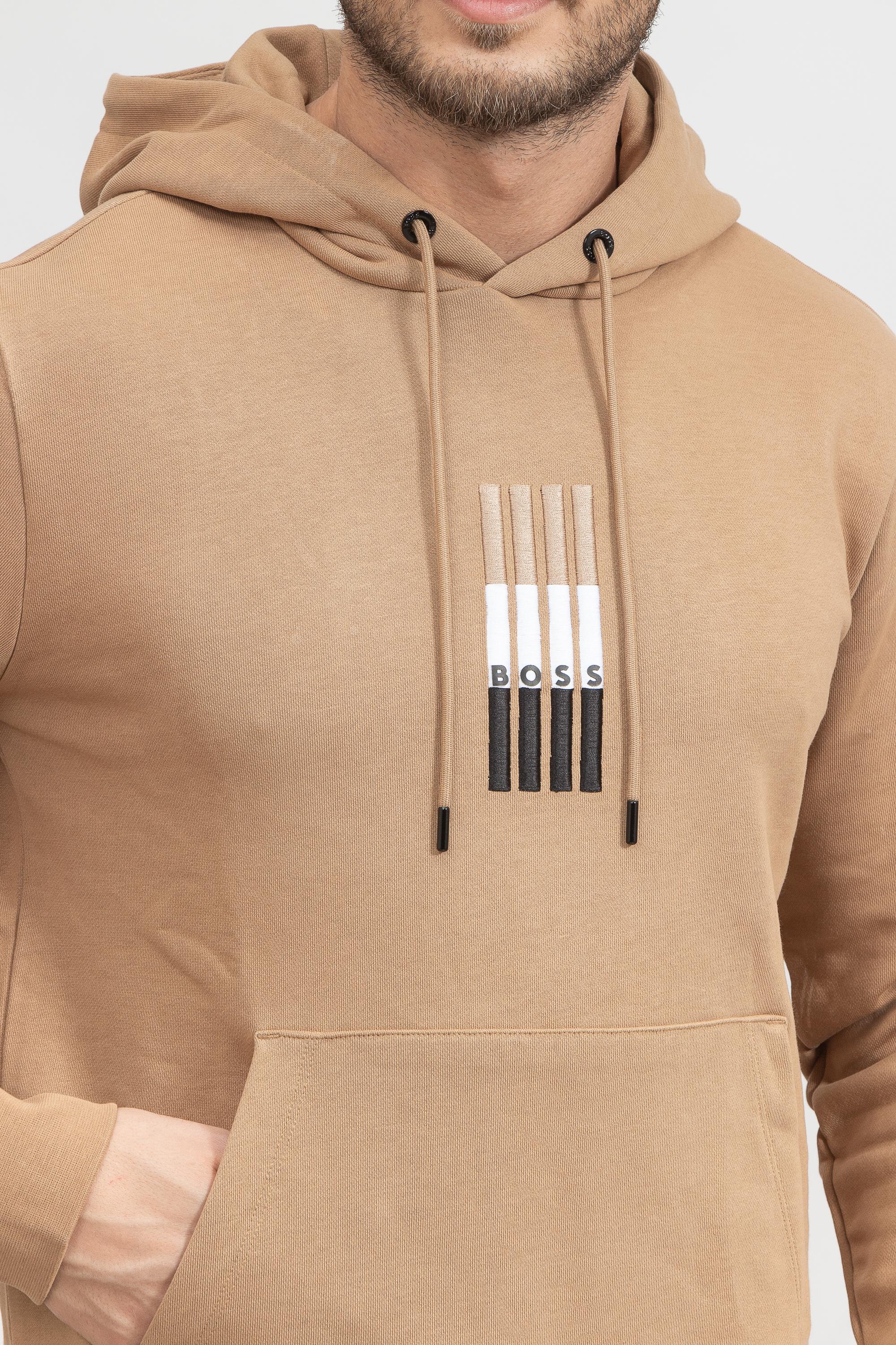 Boss Seeger Erkek Kapüşonlu Sweatshirt