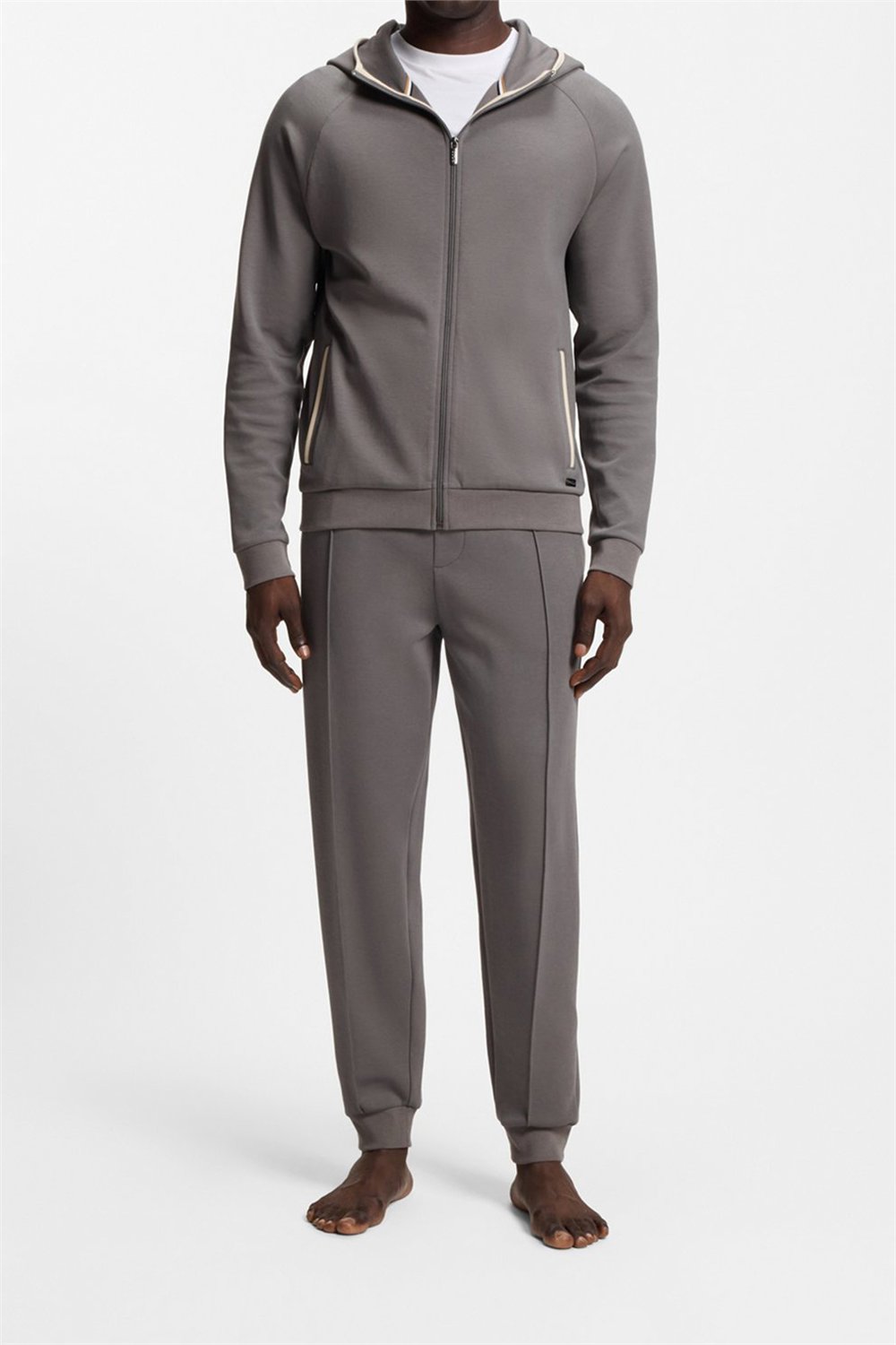 BOSS Sense Hooded Jacket Erkek Kapüşonlu Sweatshirt