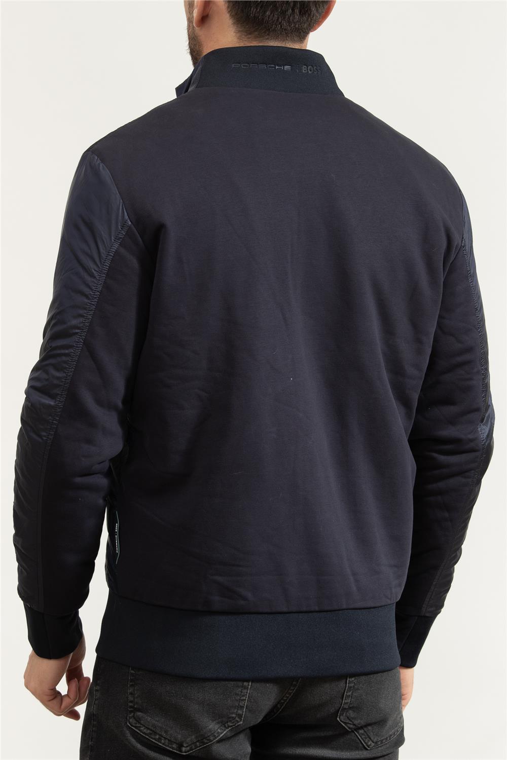 Boss Shepherd Erkek Fermuarlı Sweatshirt