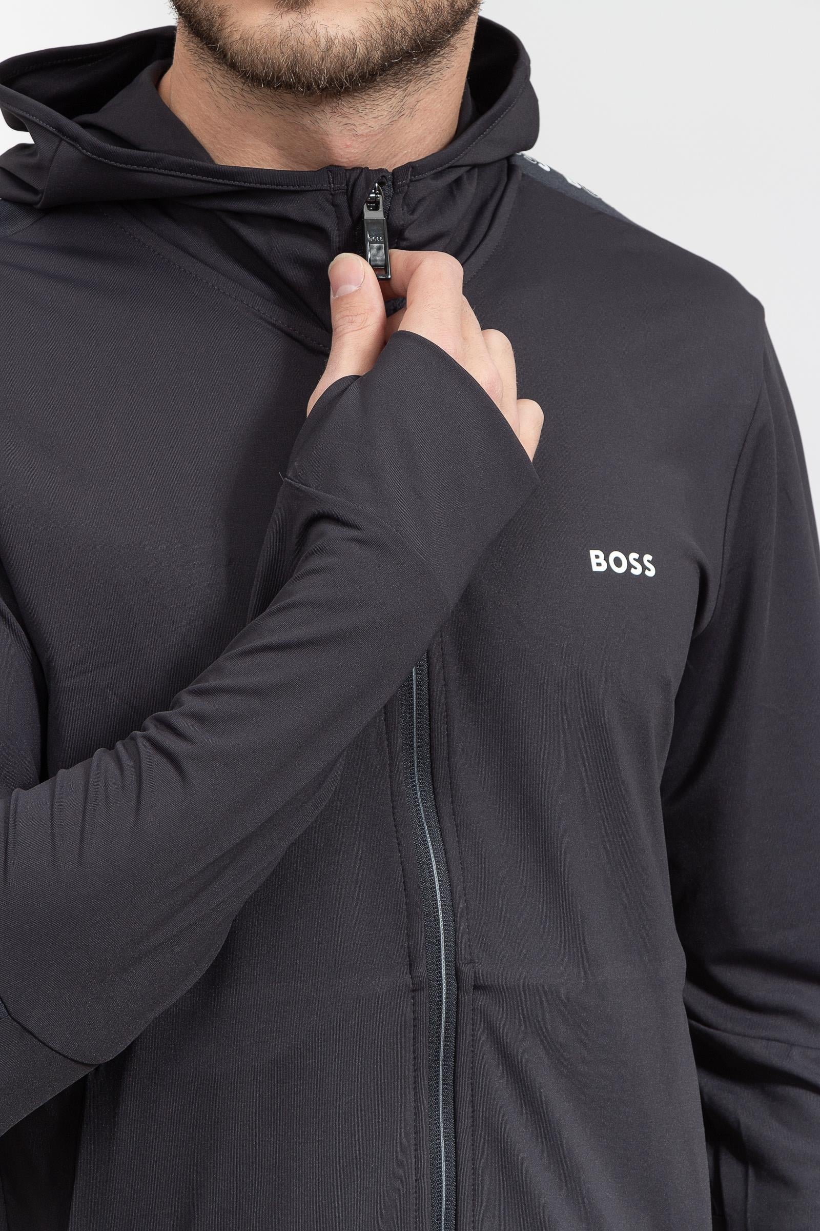 Boss Sicon Erkek Fermuarlı Sweatshirt