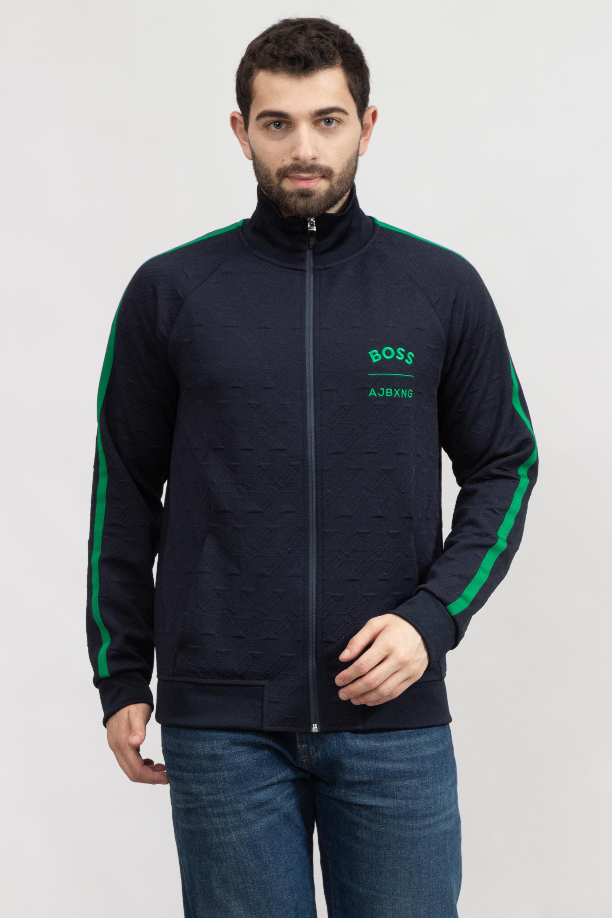 Boss Skarley Erkek Fermuarlı Sweatshirt