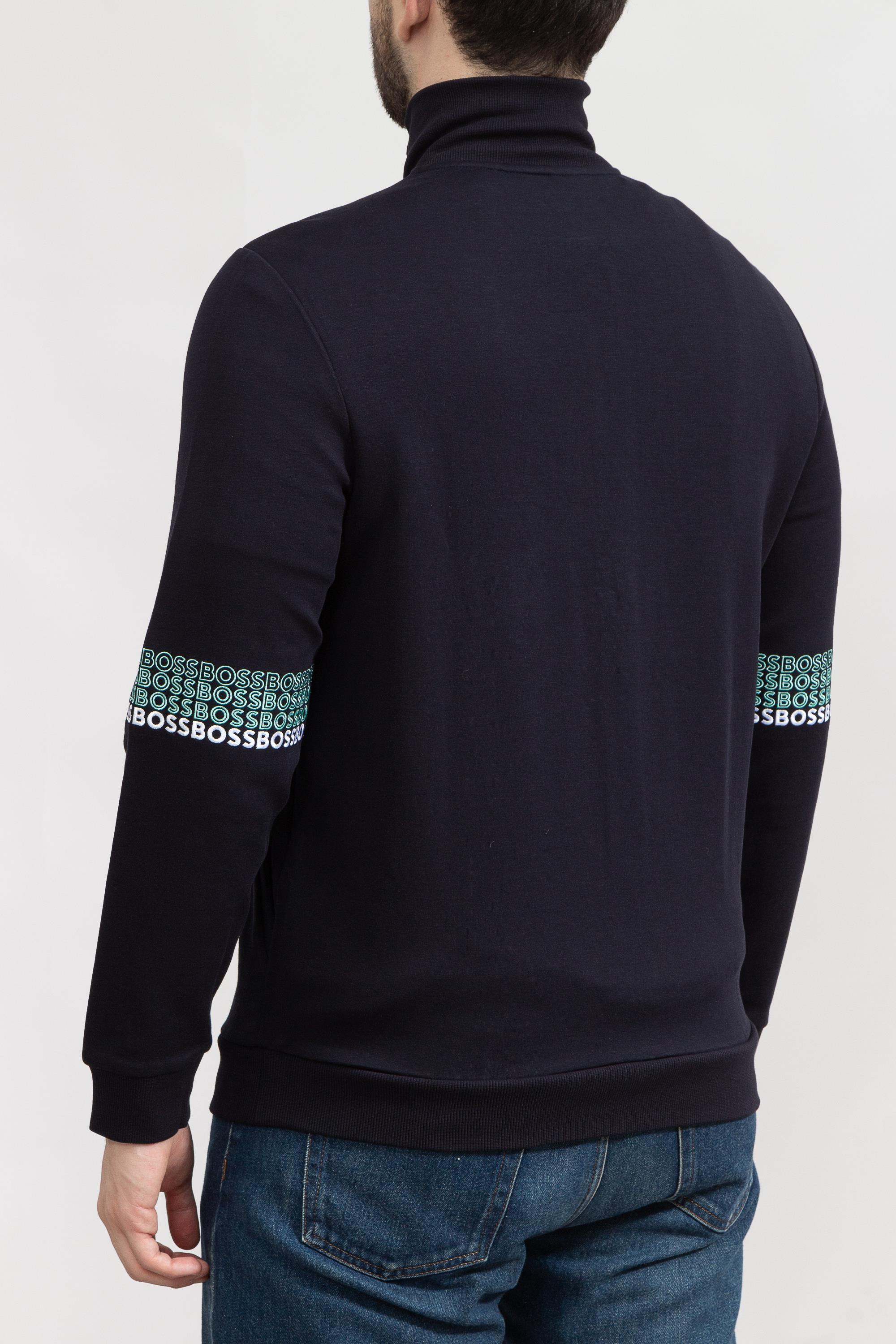 Boss Skaz Erkek Fermuarlı Sweatshirt