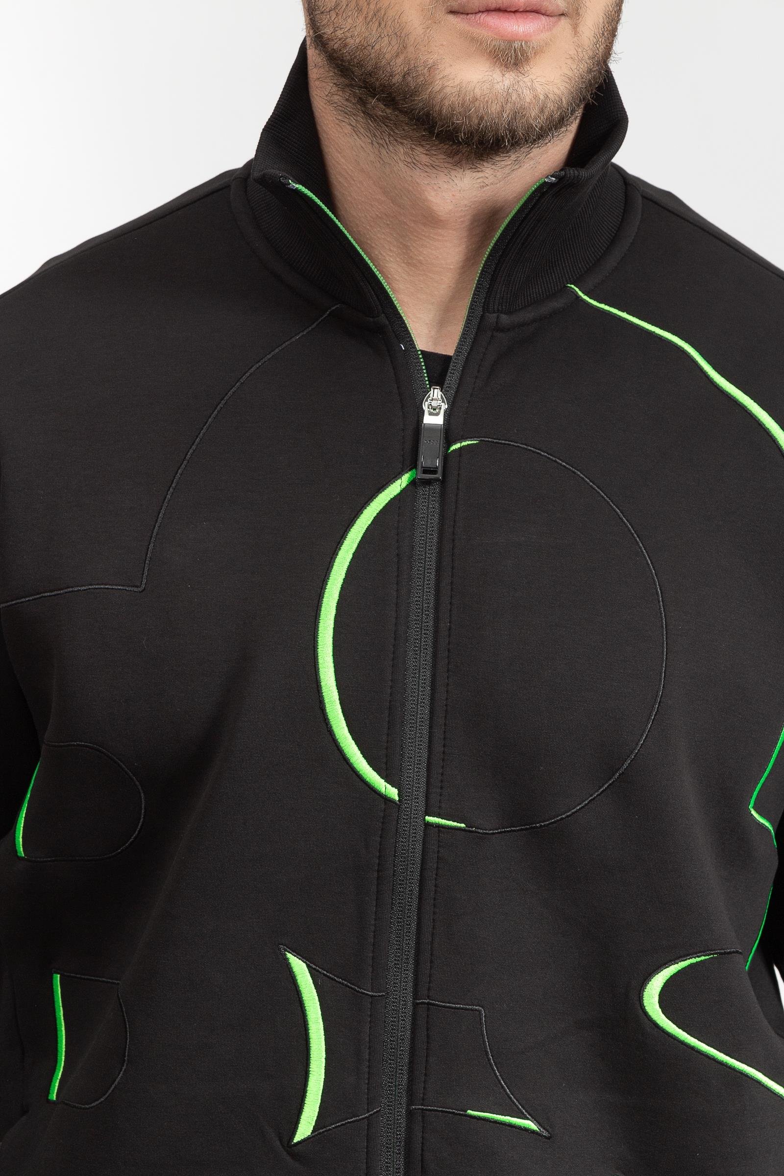 Boss Skovered Erkek Fermuarlı Sweatshirt