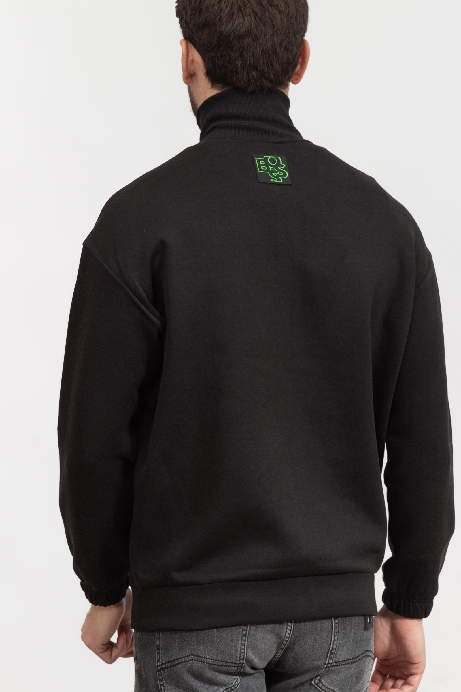 Boss Skovered Erkek Fermuarlı Sweatshirt